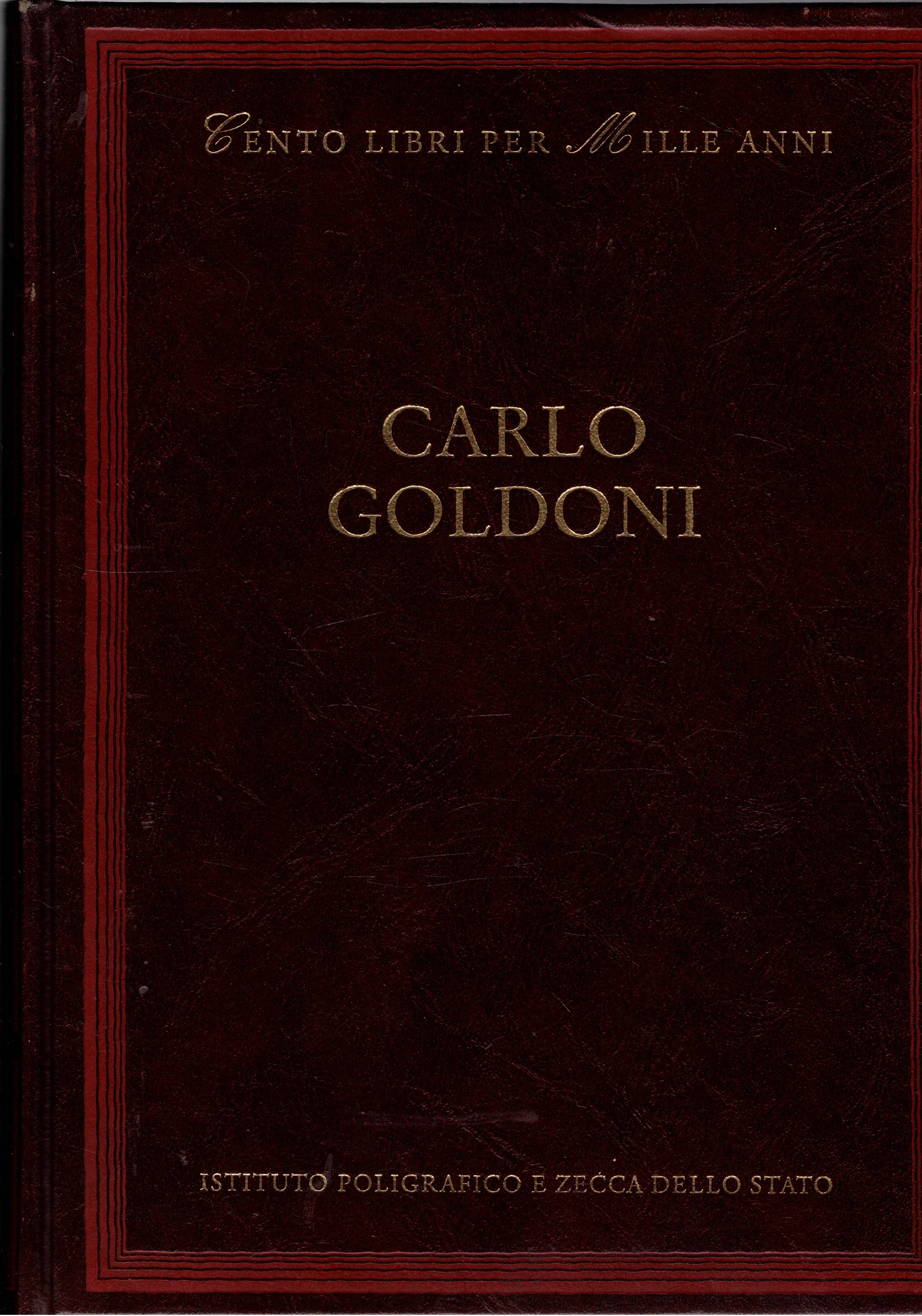 Carlo Goldoni. Volume della collana Cento Libri per Mille anni.