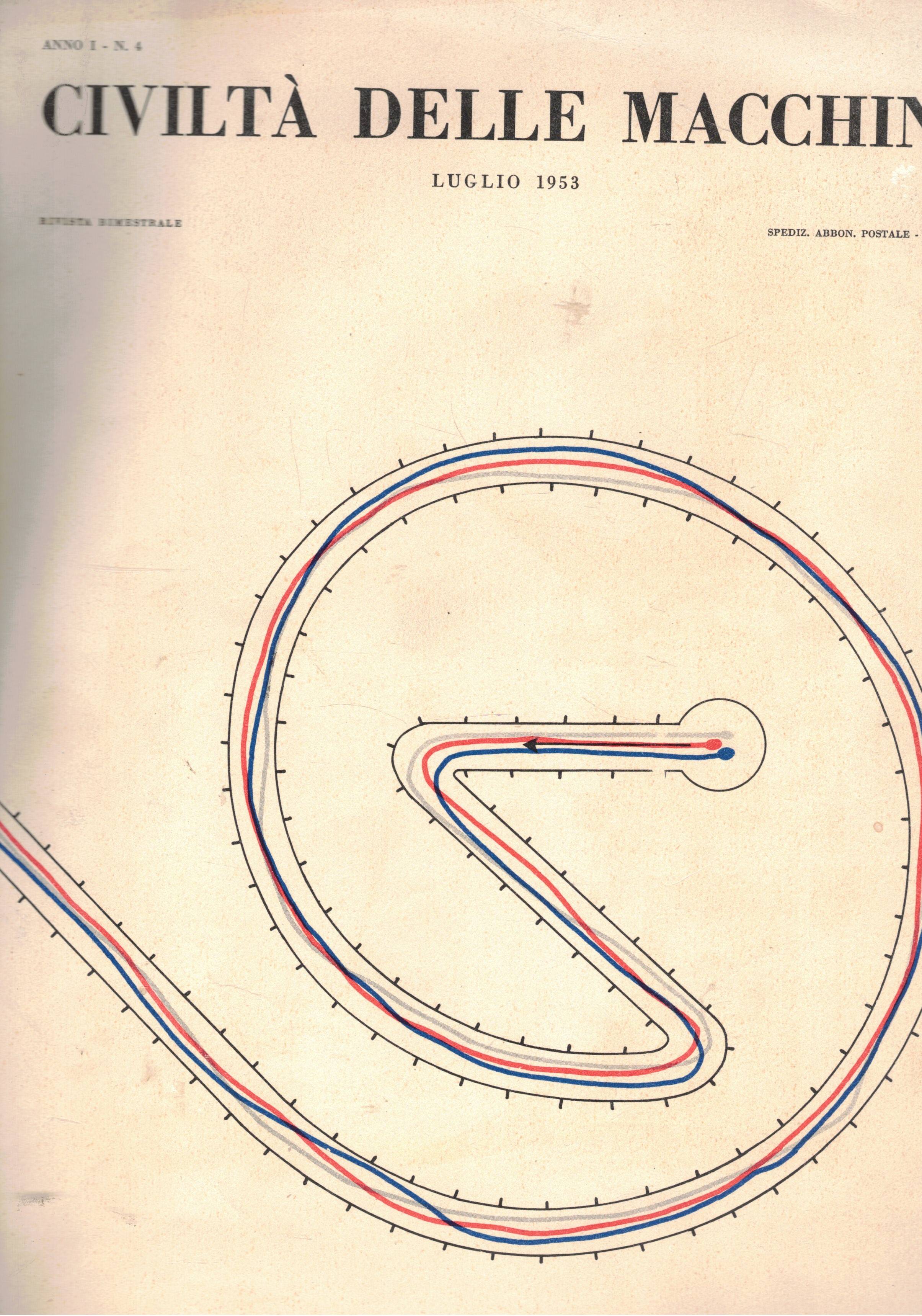 Civiltà delle macchine, bimestrale di cultura contemporanea. Annata del 1953 …