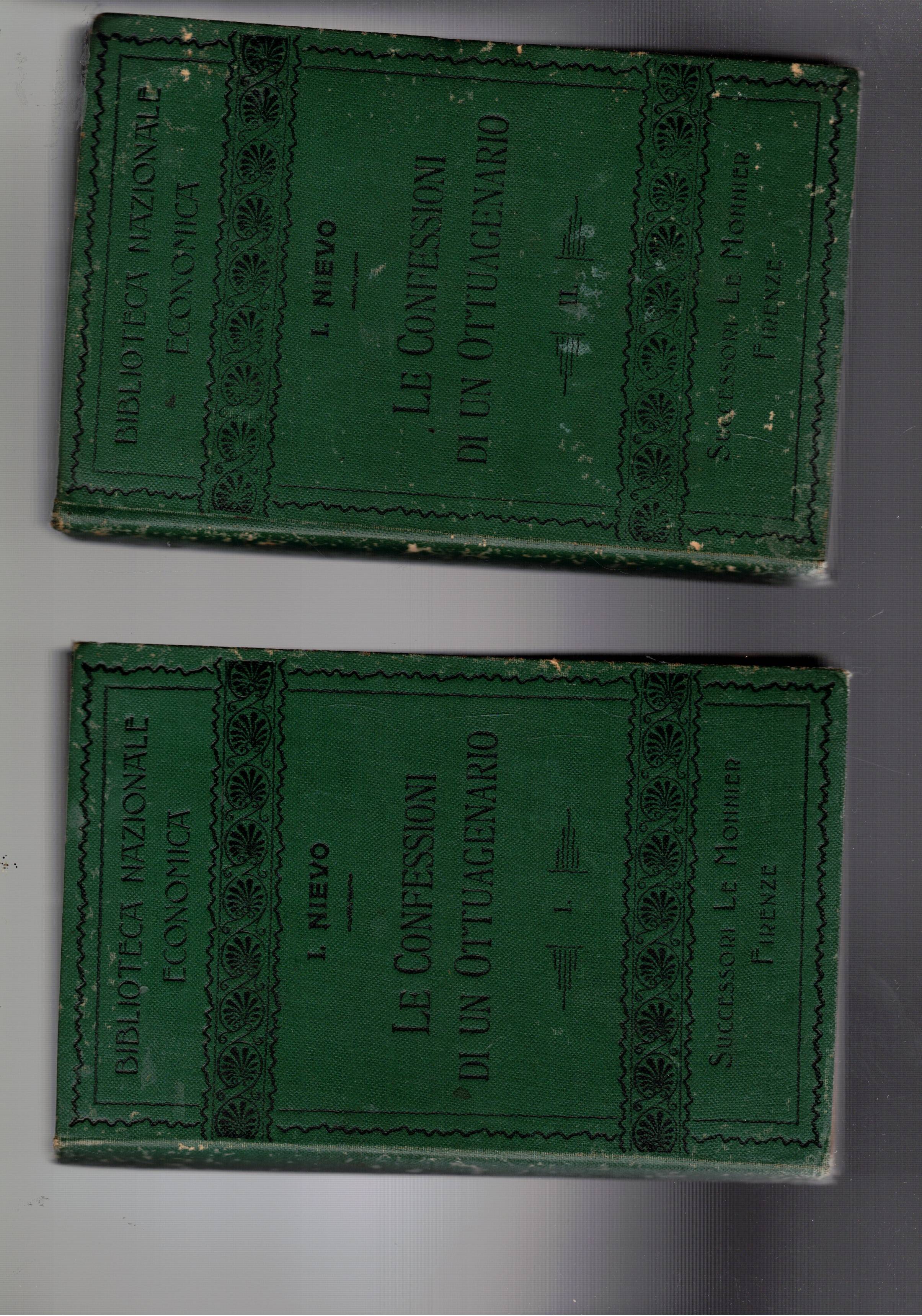 Confessioni di un Ottuagenario. Vol. I-II.