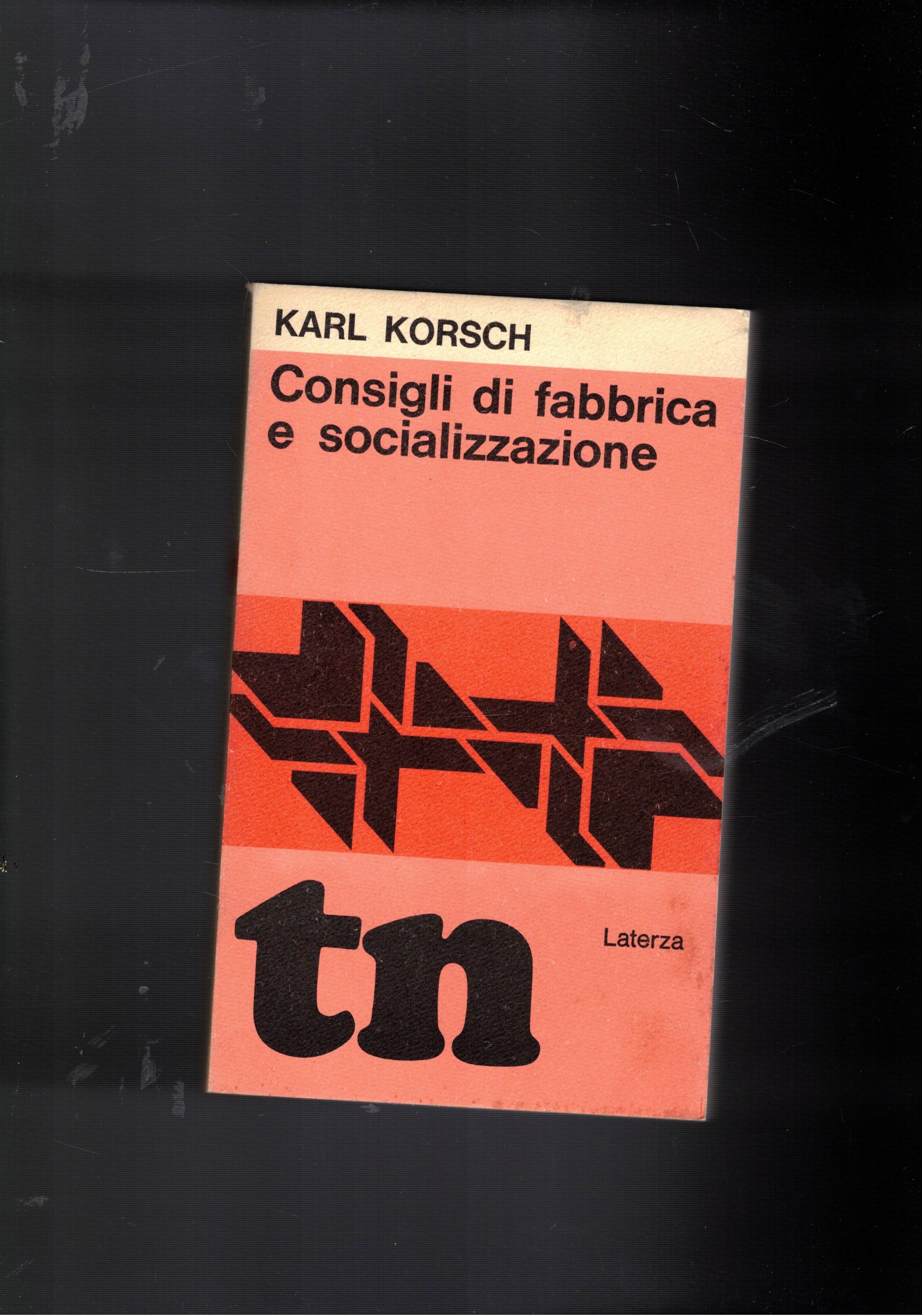 Consigli di fabbrica e socializzazione. Scritti tra il 1919 e …