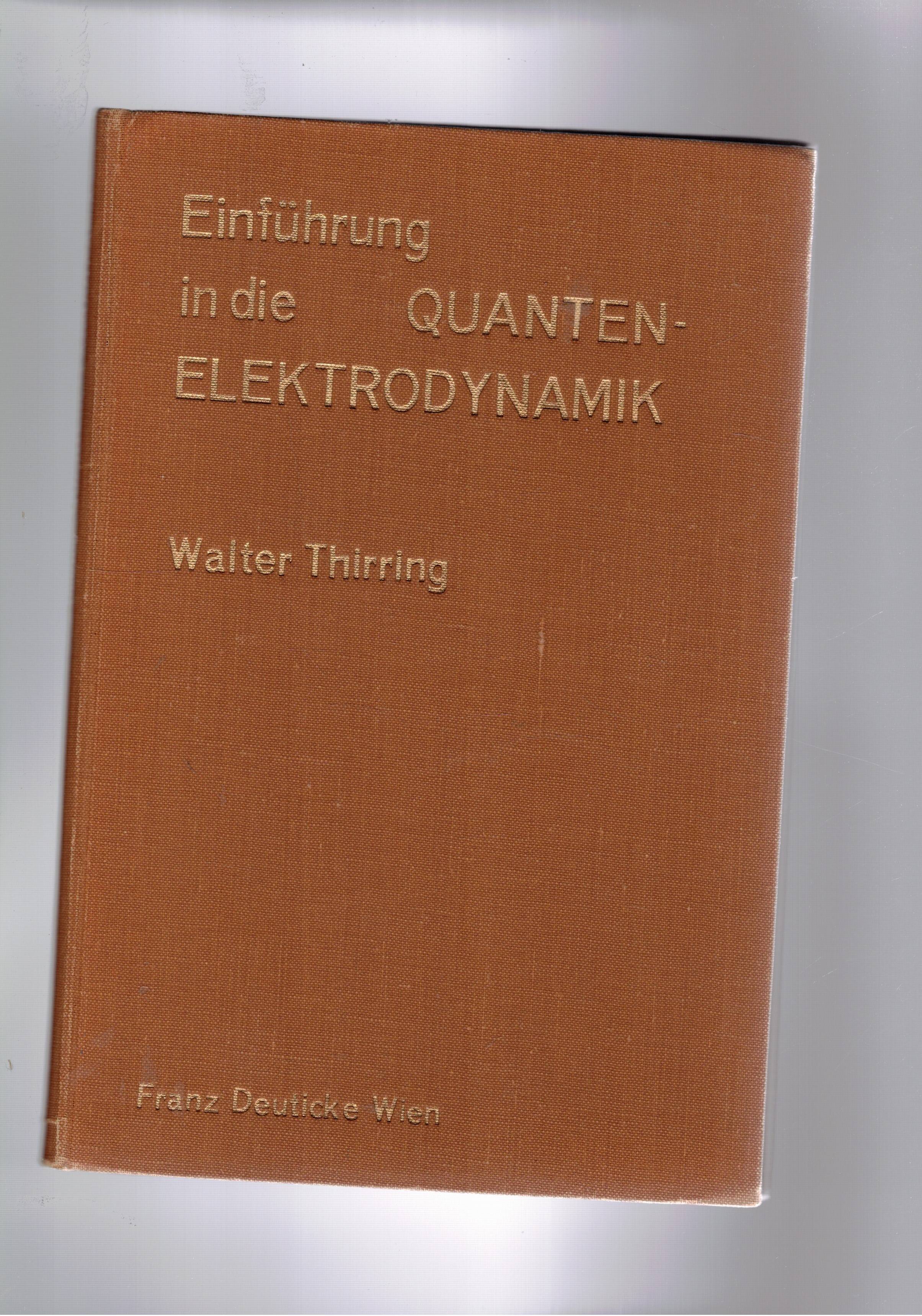 Einführung Quantenelektrodynamik.