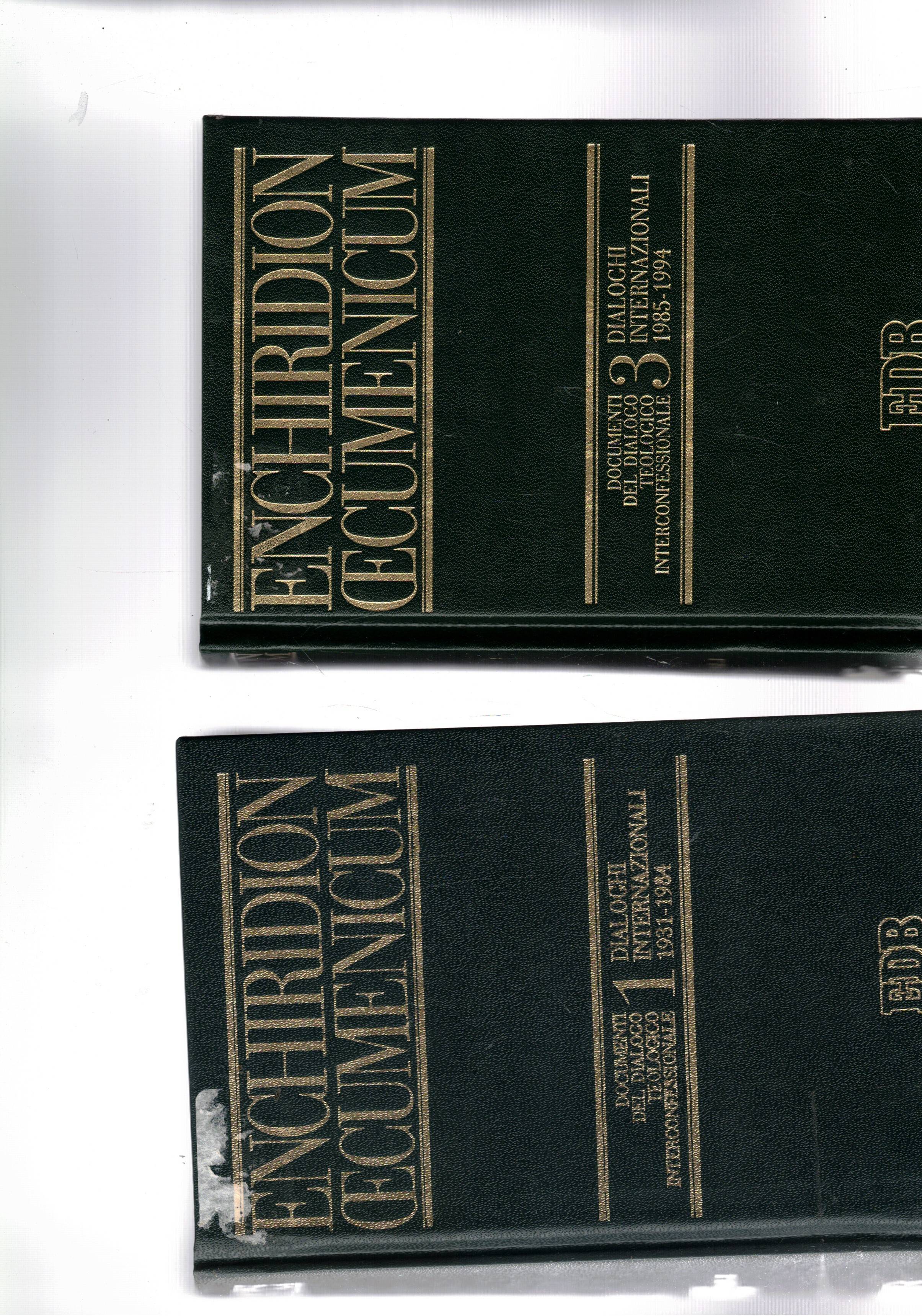 Enchiridion oecumenicum, documenti del dialogo teologico interconfessionale. Vol. I e …