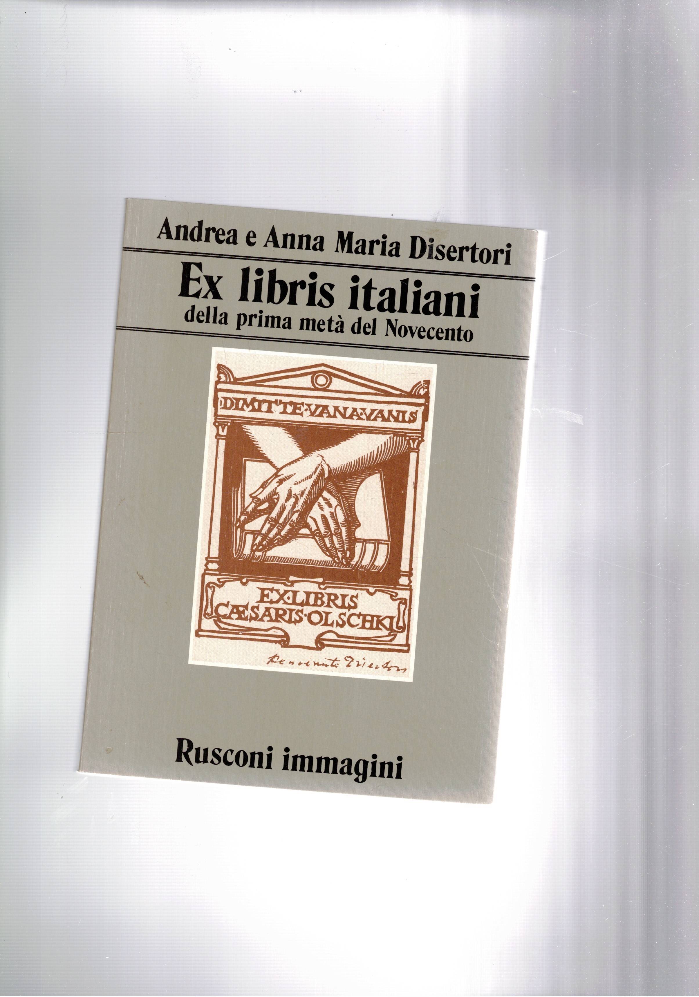 Ex libris italiani della prima metà del Novecento.
