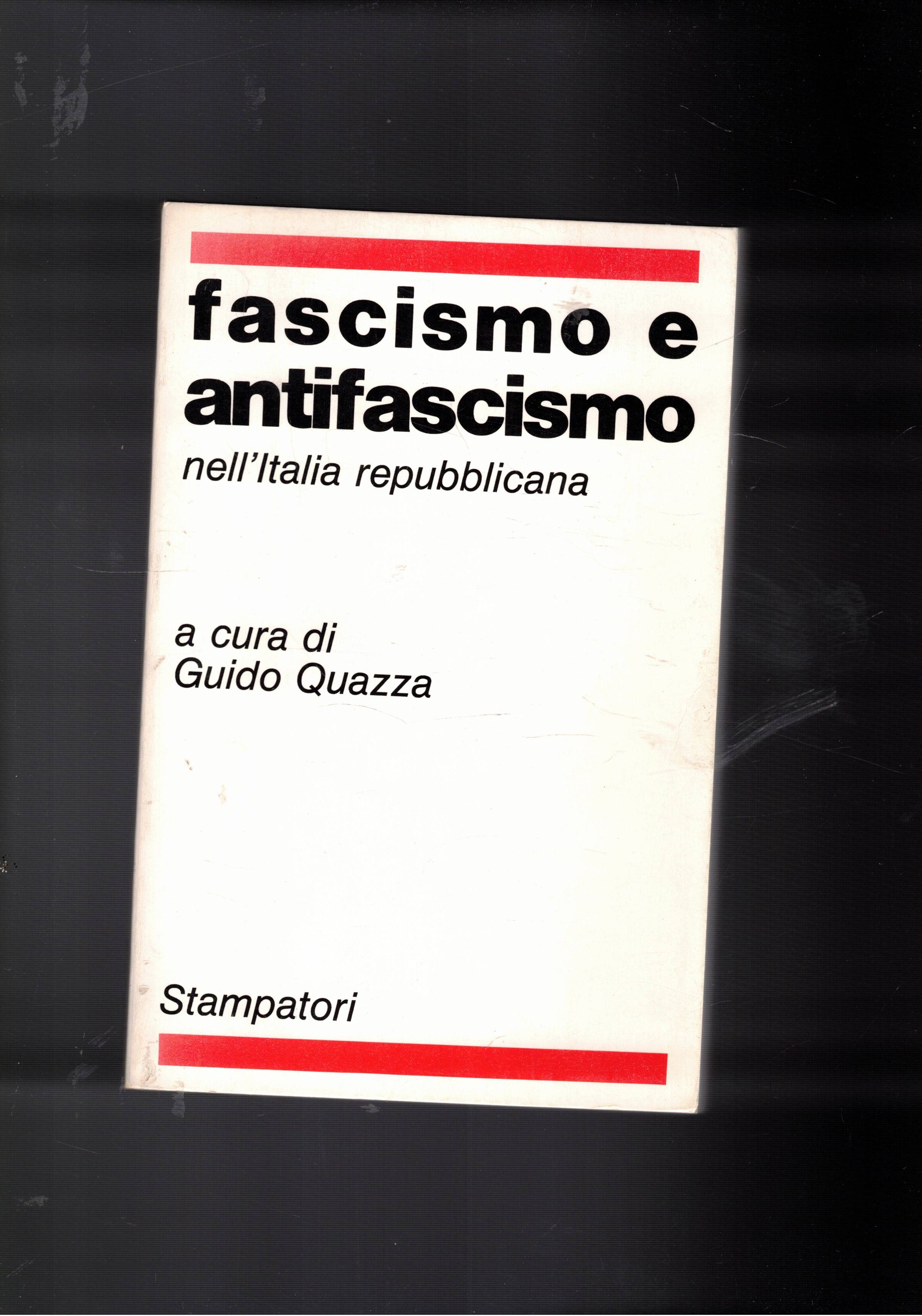 Fascismo e antifascismo nell'Italia repubblicana.