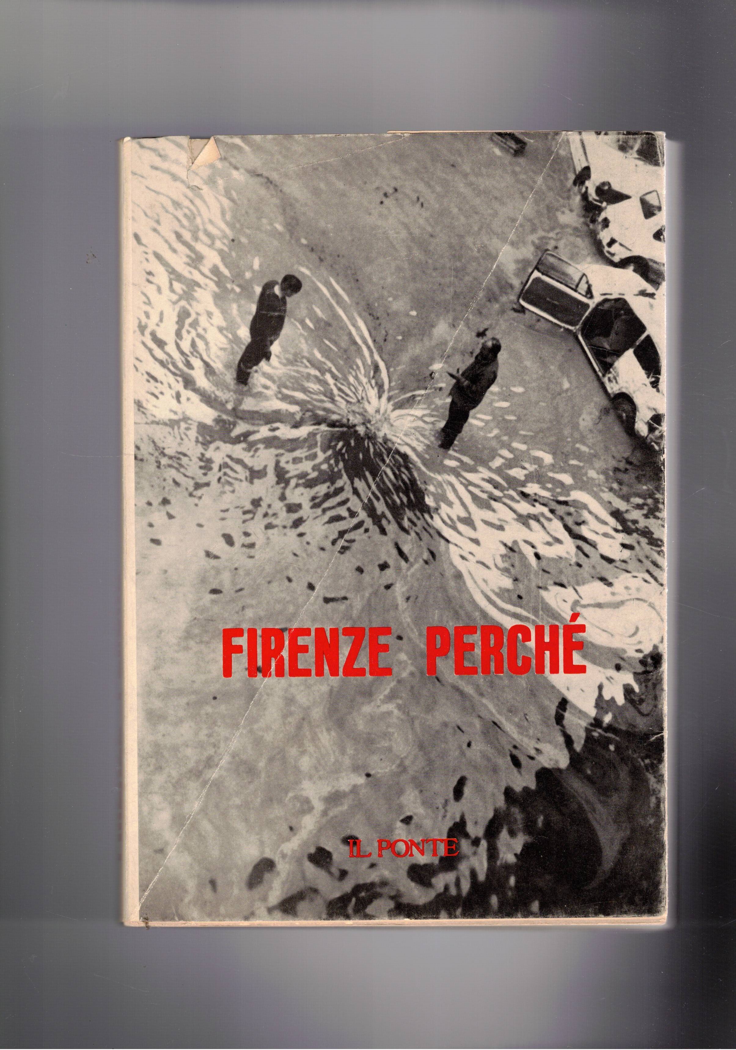 Firenze perchè. Numero speciale della rivita Il Ponte intitolato Firenze …