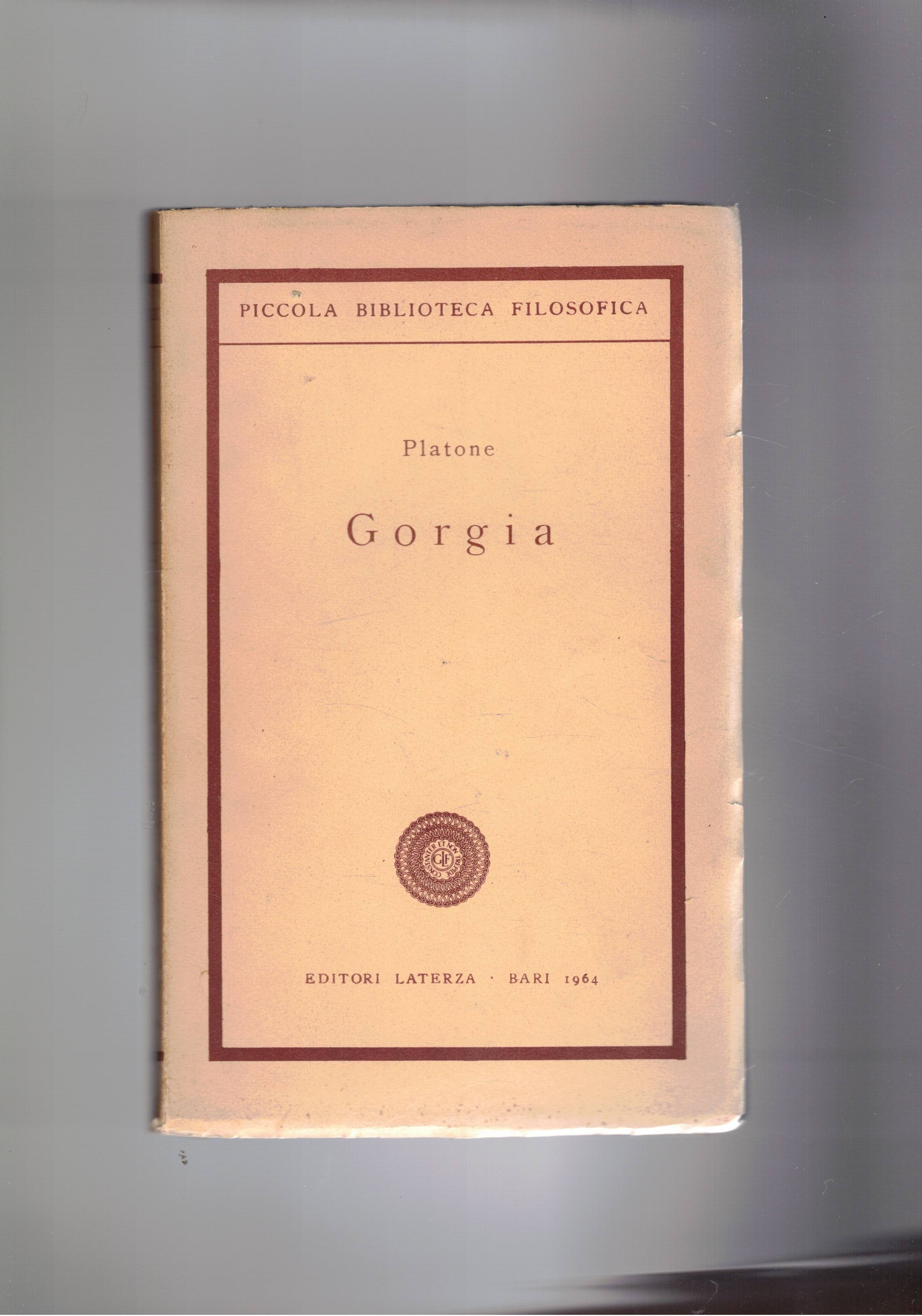 Gorgia. a cura diN. Sabbatucci.