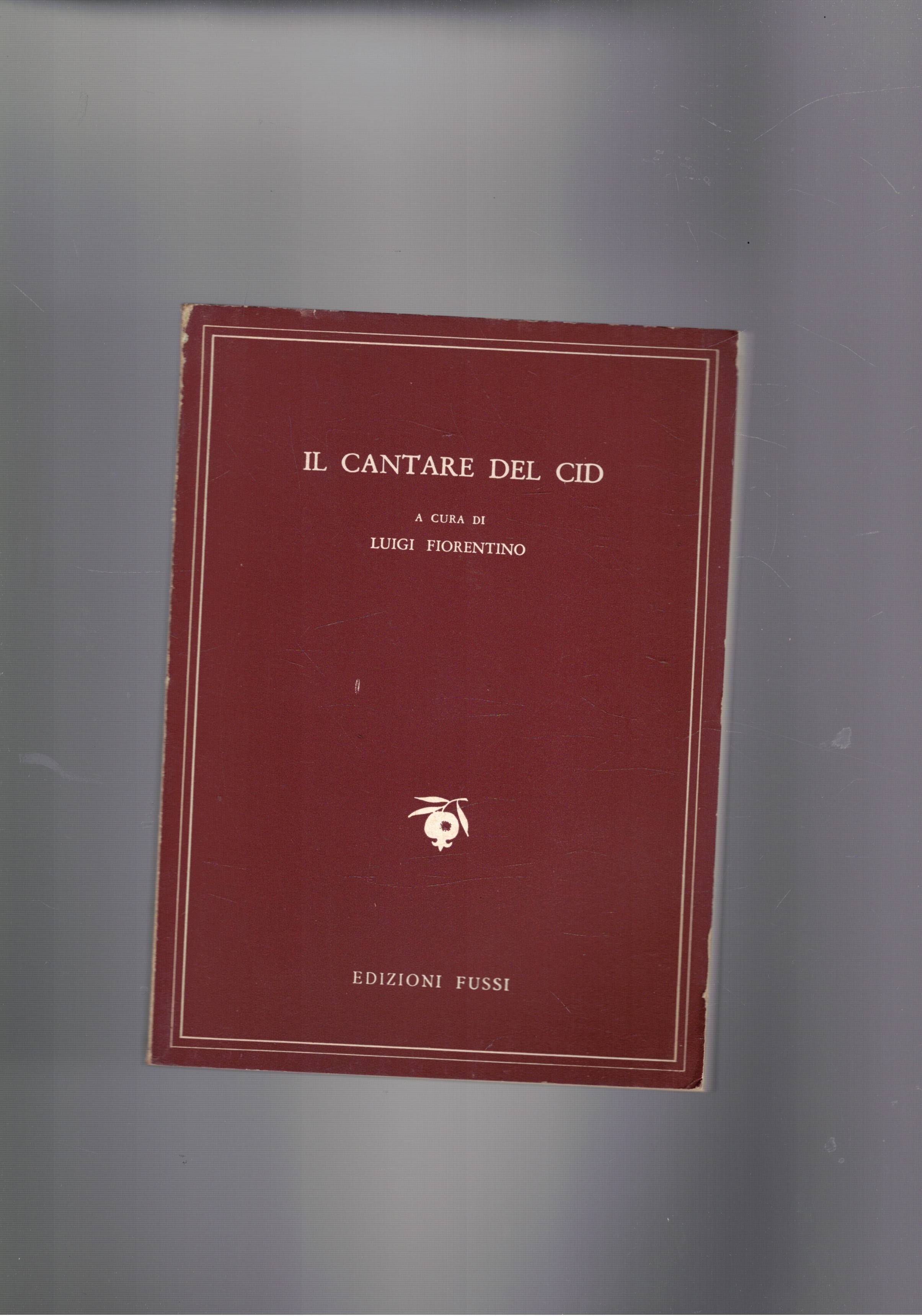 Il cantare del Cid. Testo originale a fronte. Coll. Il …