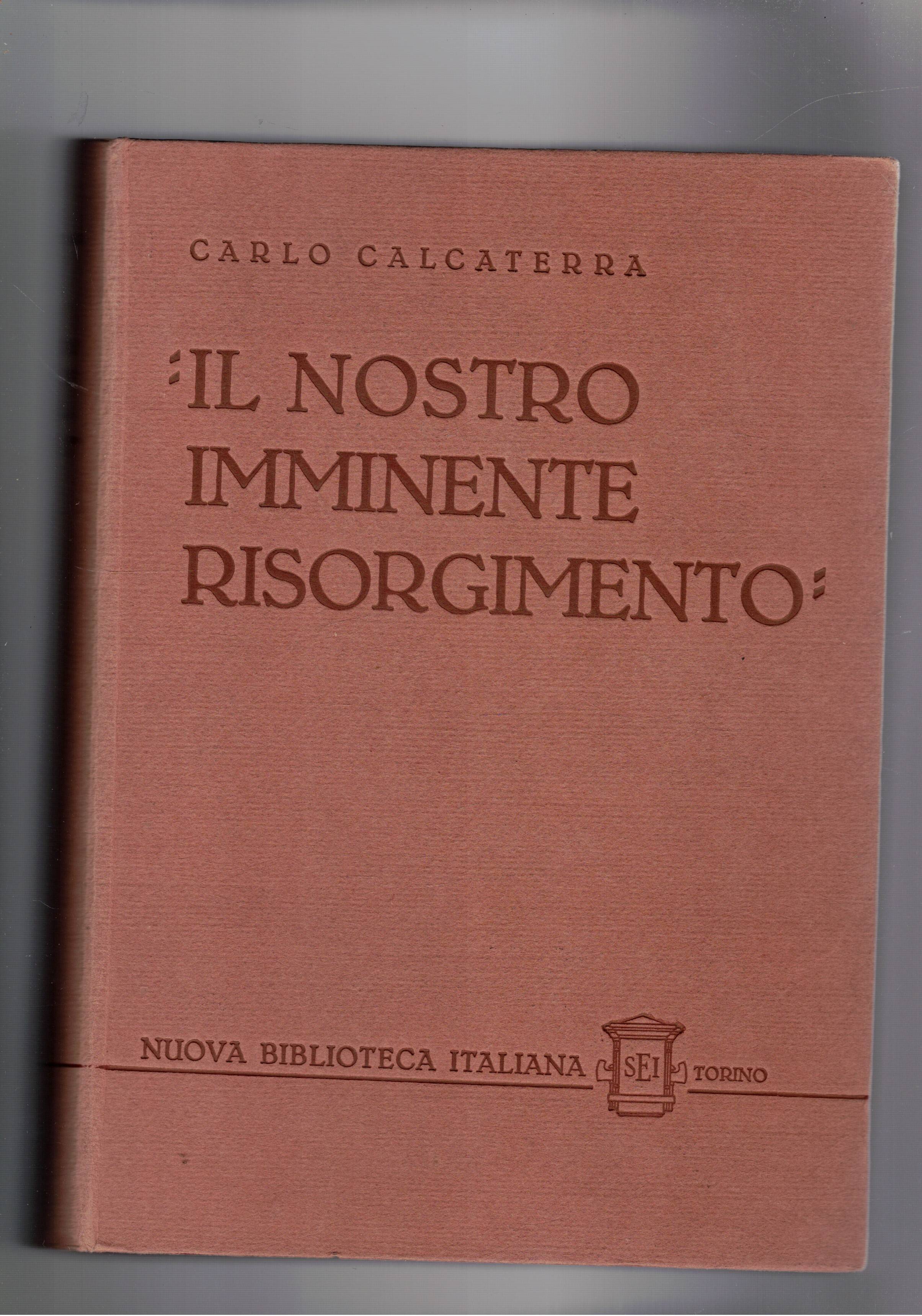 Il nostro imminente risorgimento: gli studi e la letteratura in …