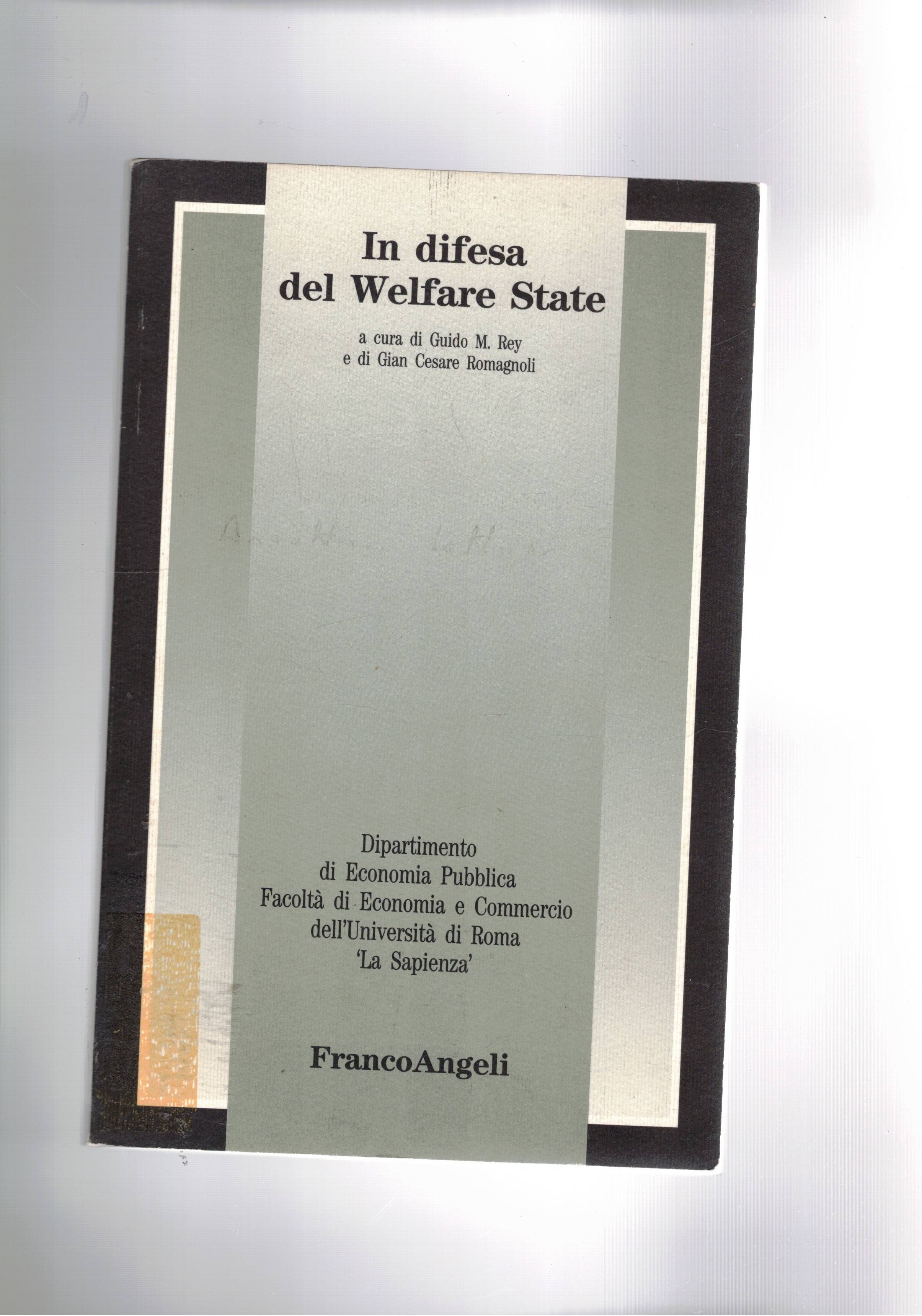In difesa del Welfare State.