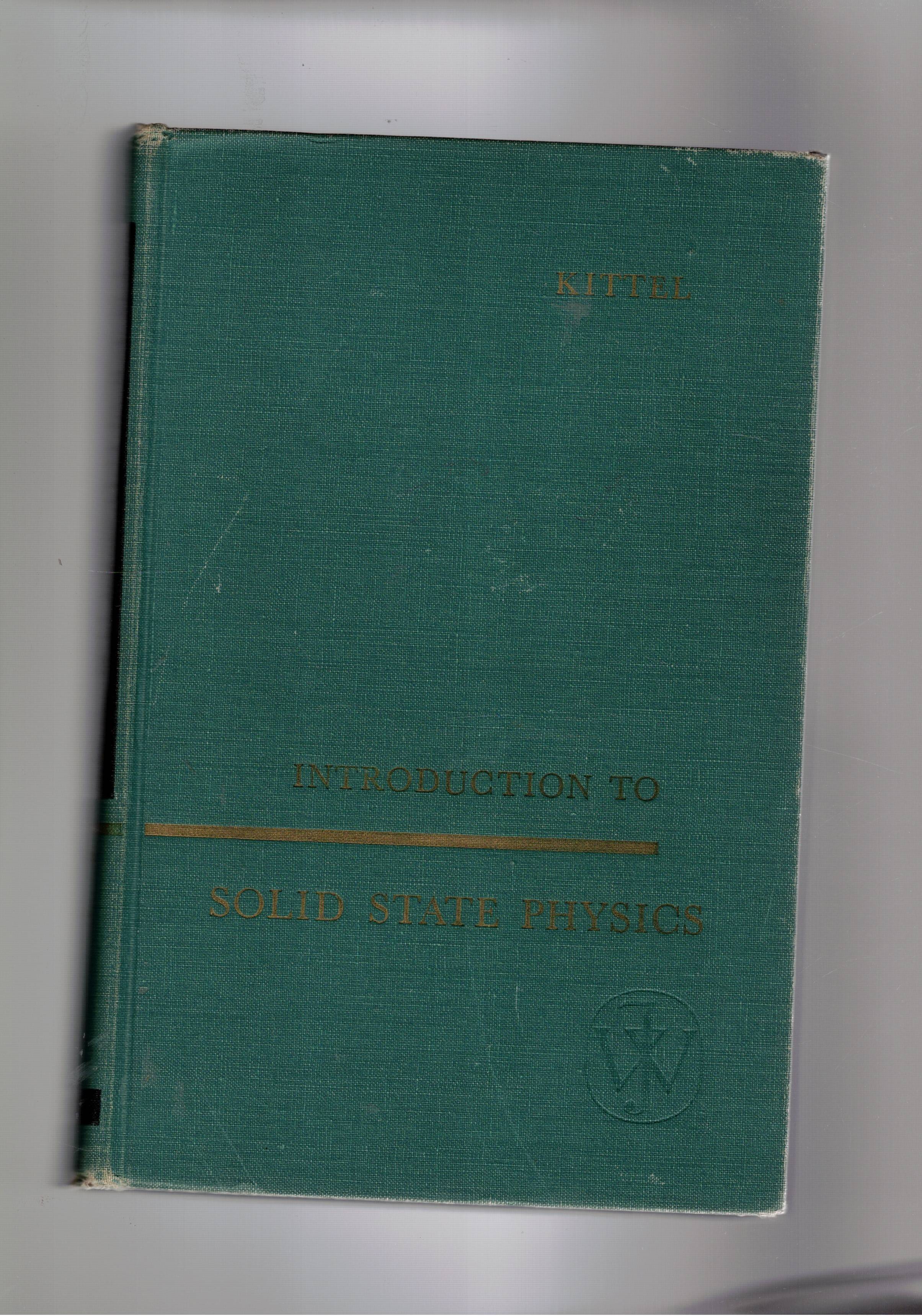Introduction to Solid State Physics. 2a edizione.