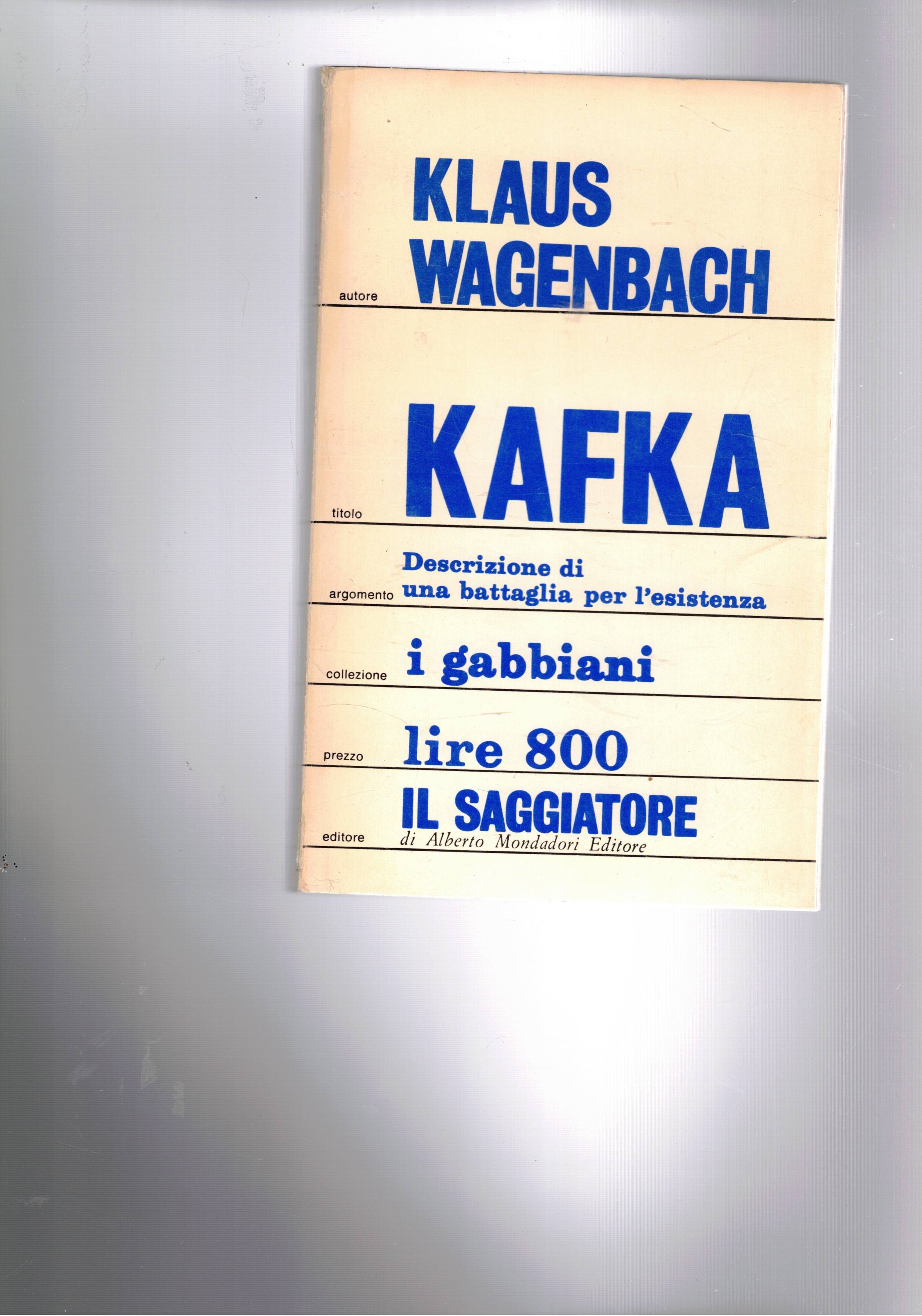Kafka. Traduzione di Ervino Pocar.