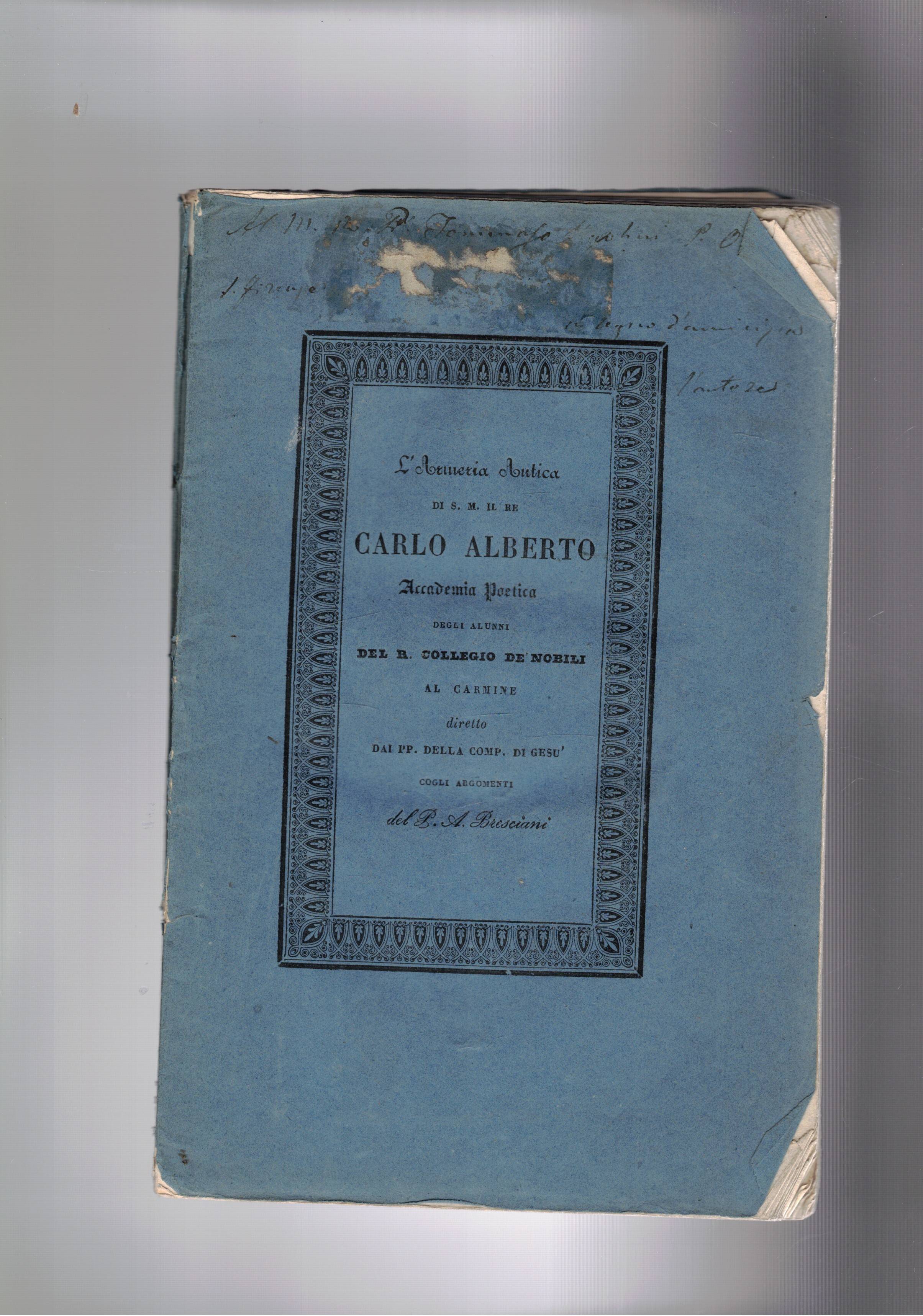 L'armeria antica di S. M. il Re Carlo Alberto. Accademia …