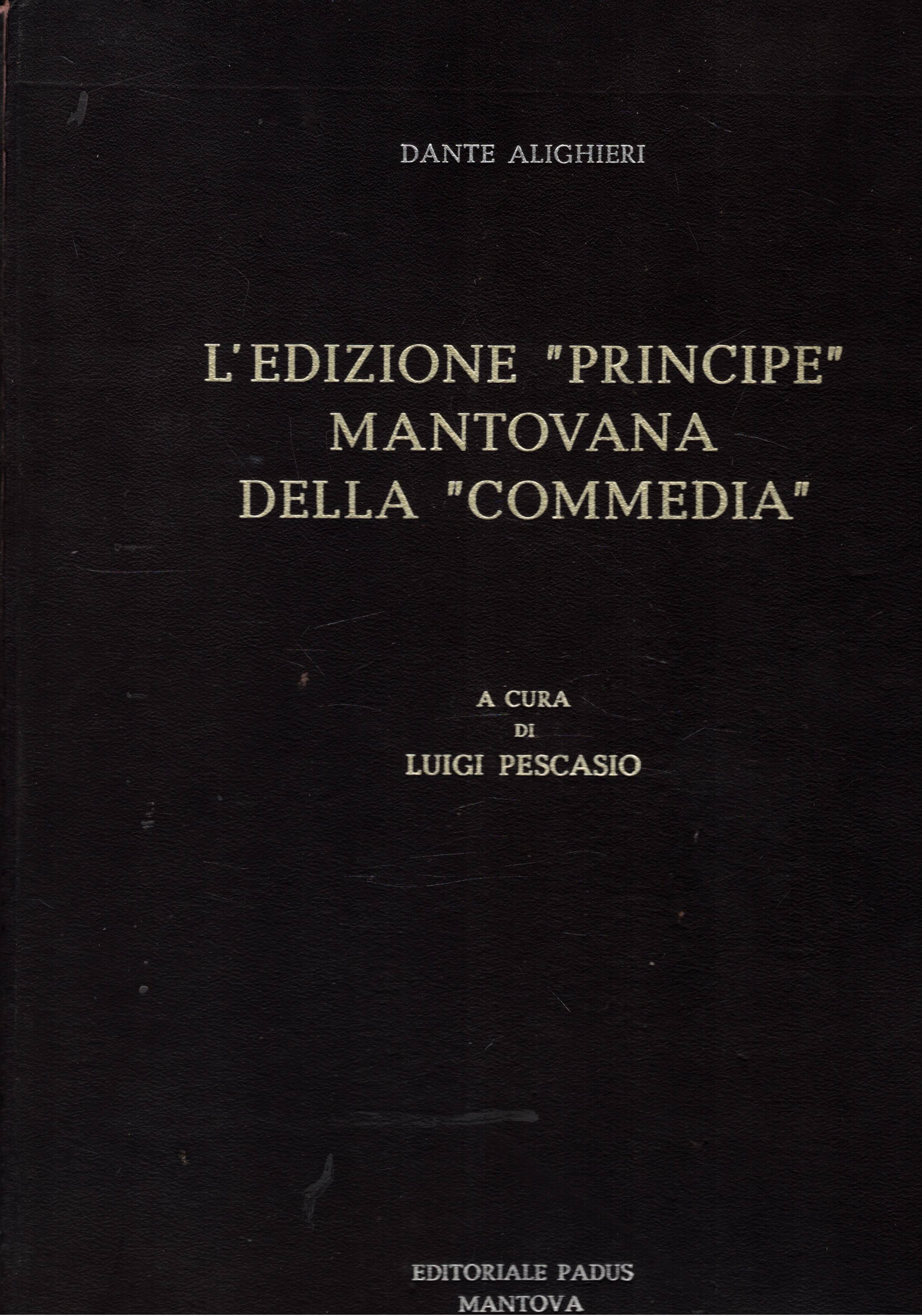 L'edizione "Principe" mantovana della "Commedia". A cura di Luigi Pescasio. …