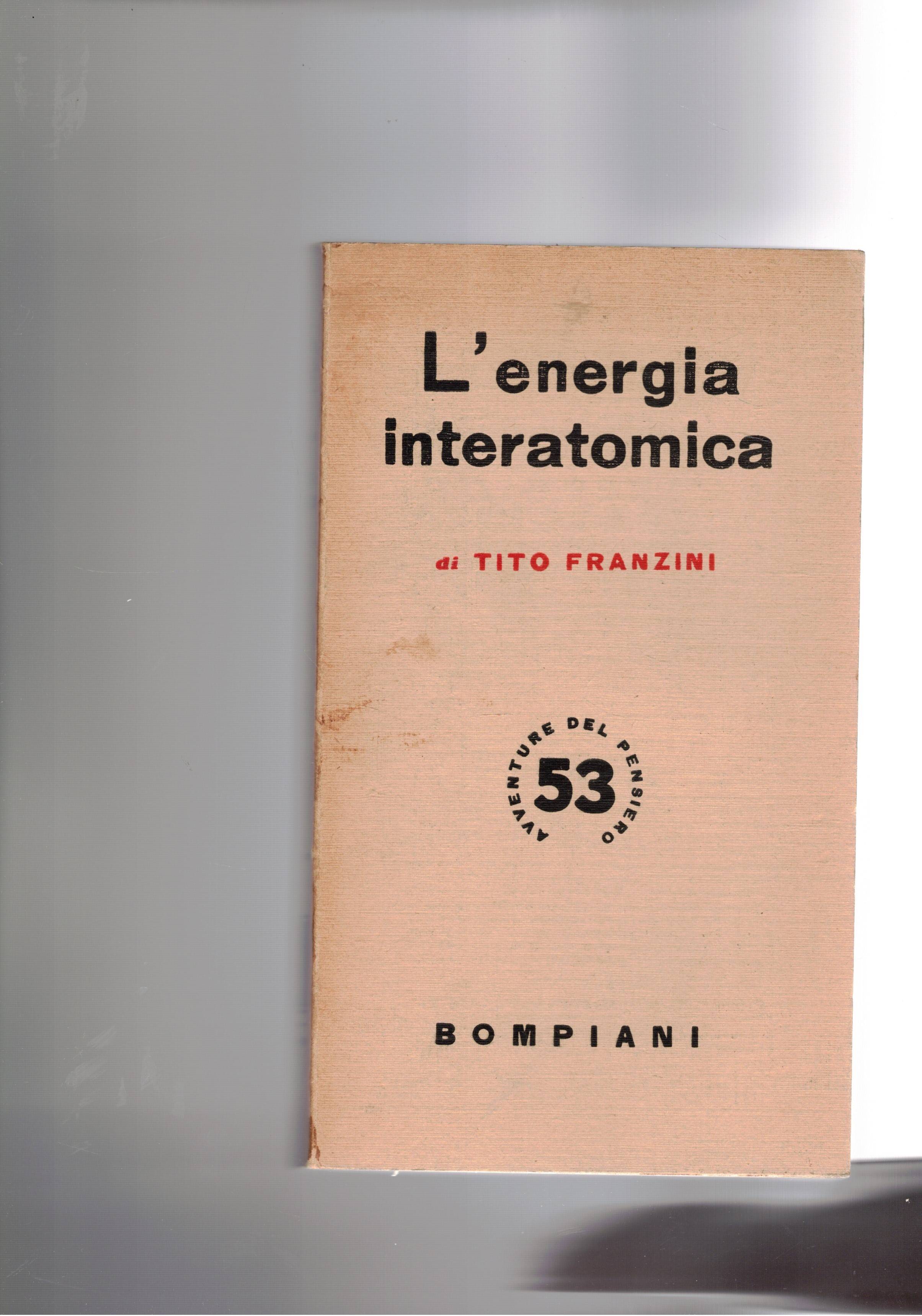 L'energia interatomica.
