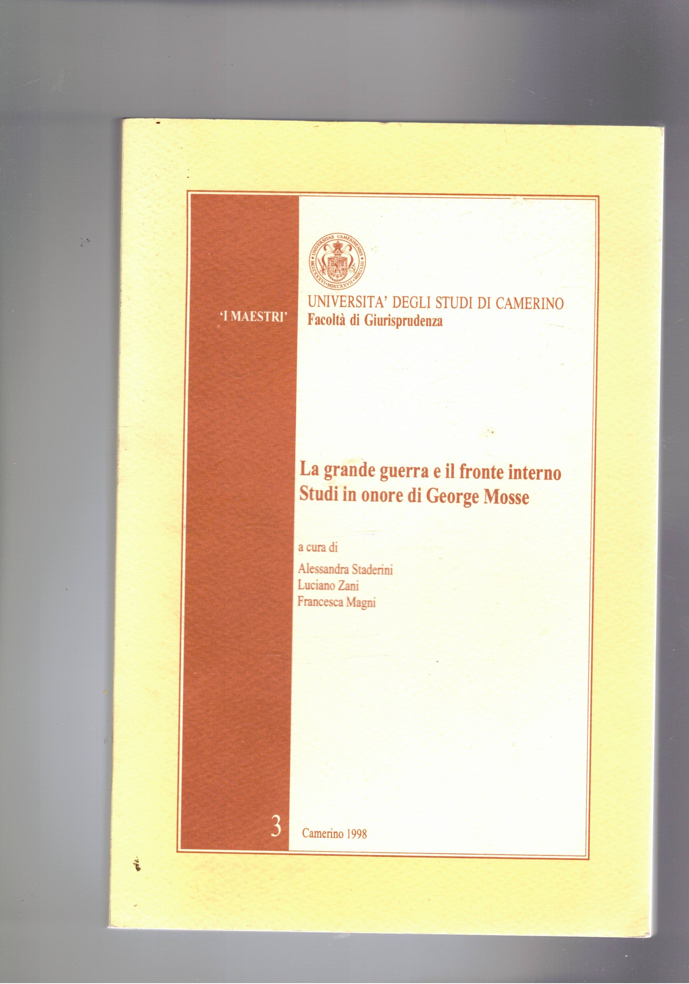La grande guerra e il fronte interno. Studi in onore …