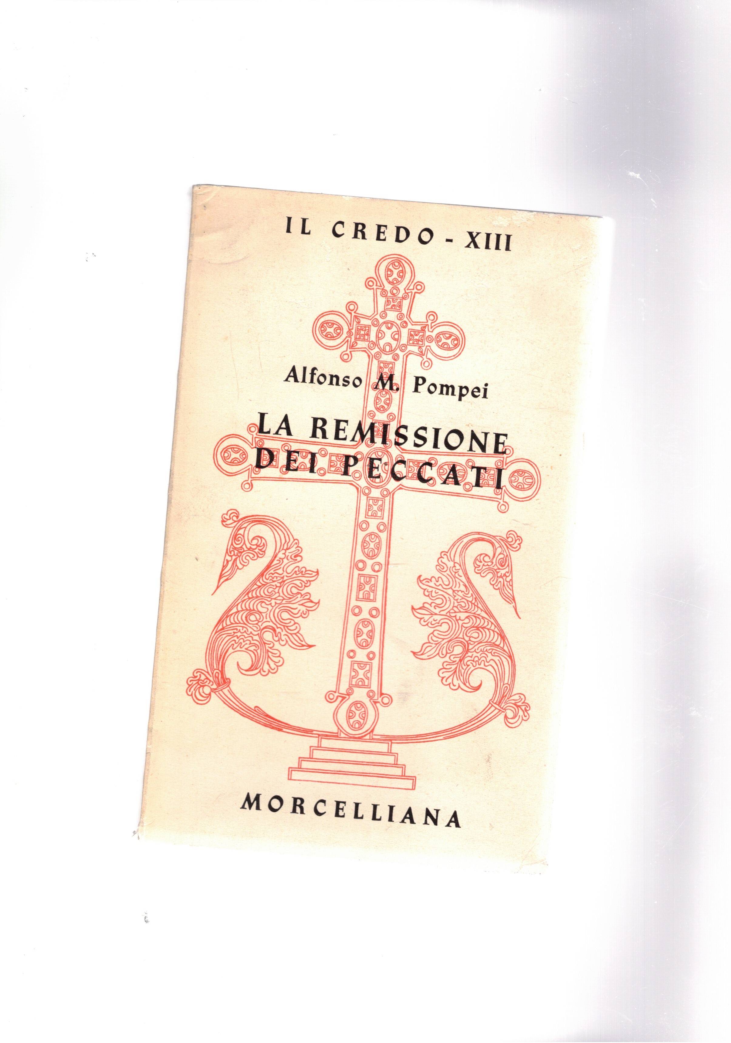 La remissione dei peccati. Vol. 13° itinerario al credo.