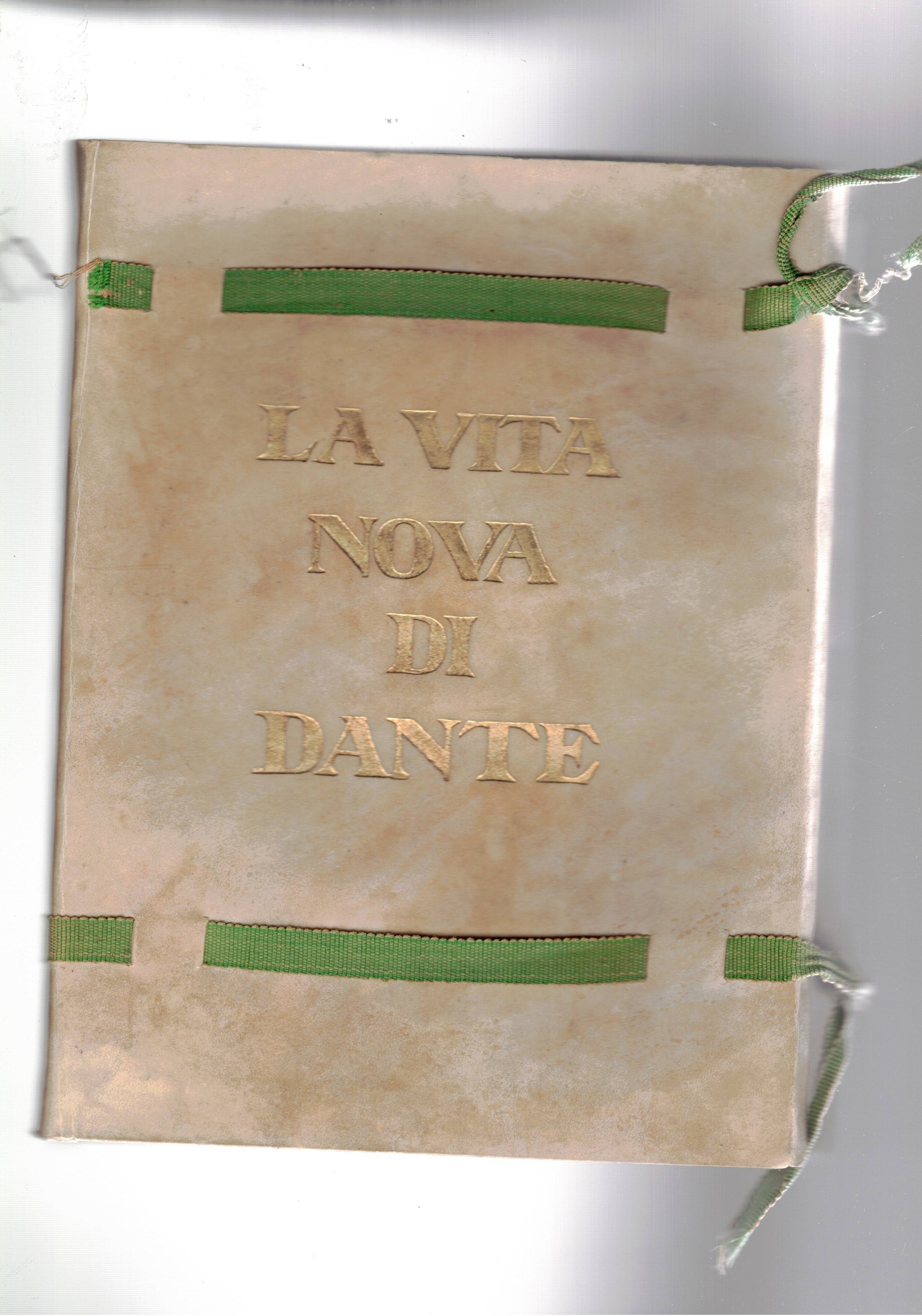 La vita nova, illustrata dei quadri di Dante Gabriel Rossetti. …
