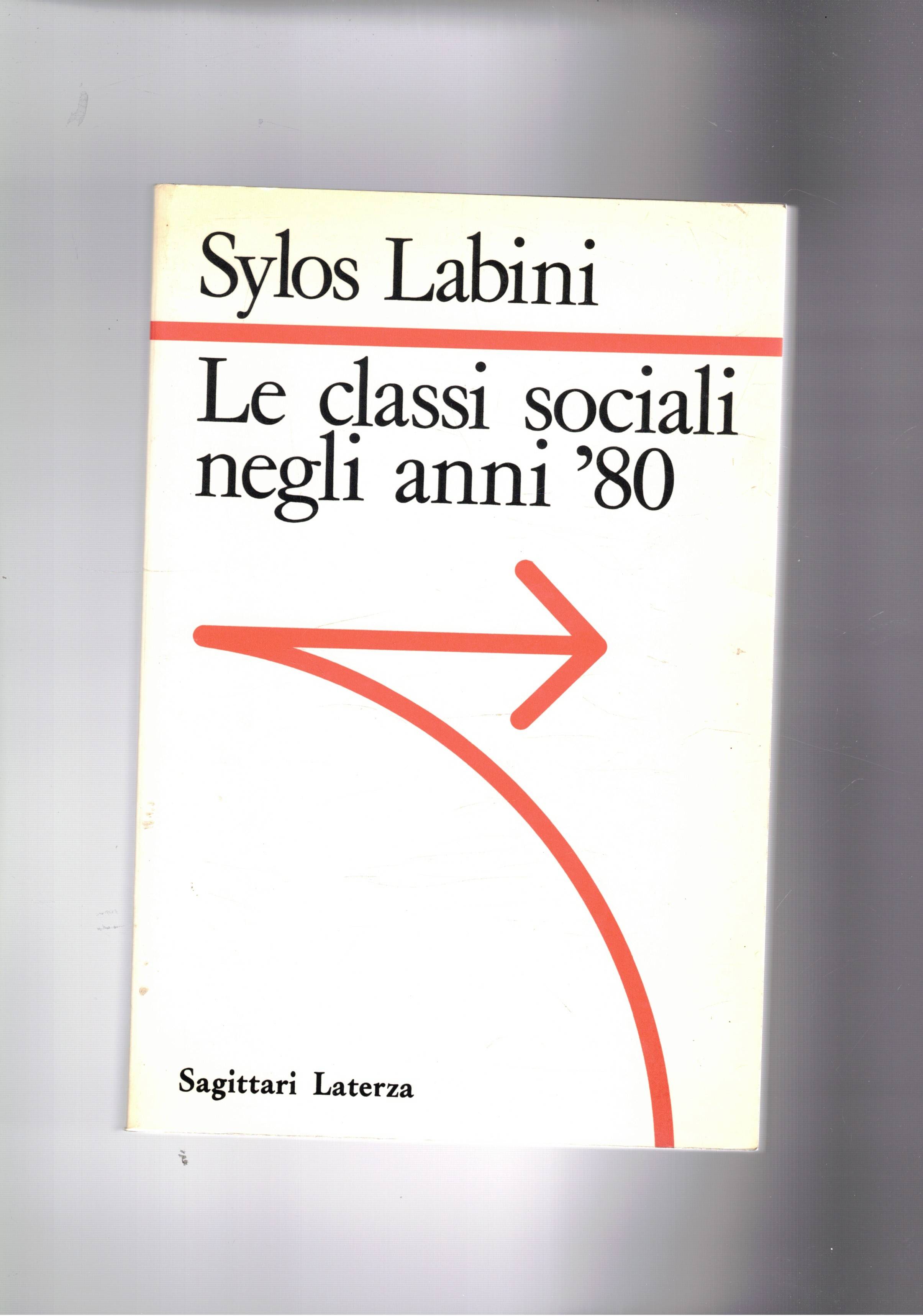 Le classi sociali negli anni '80.