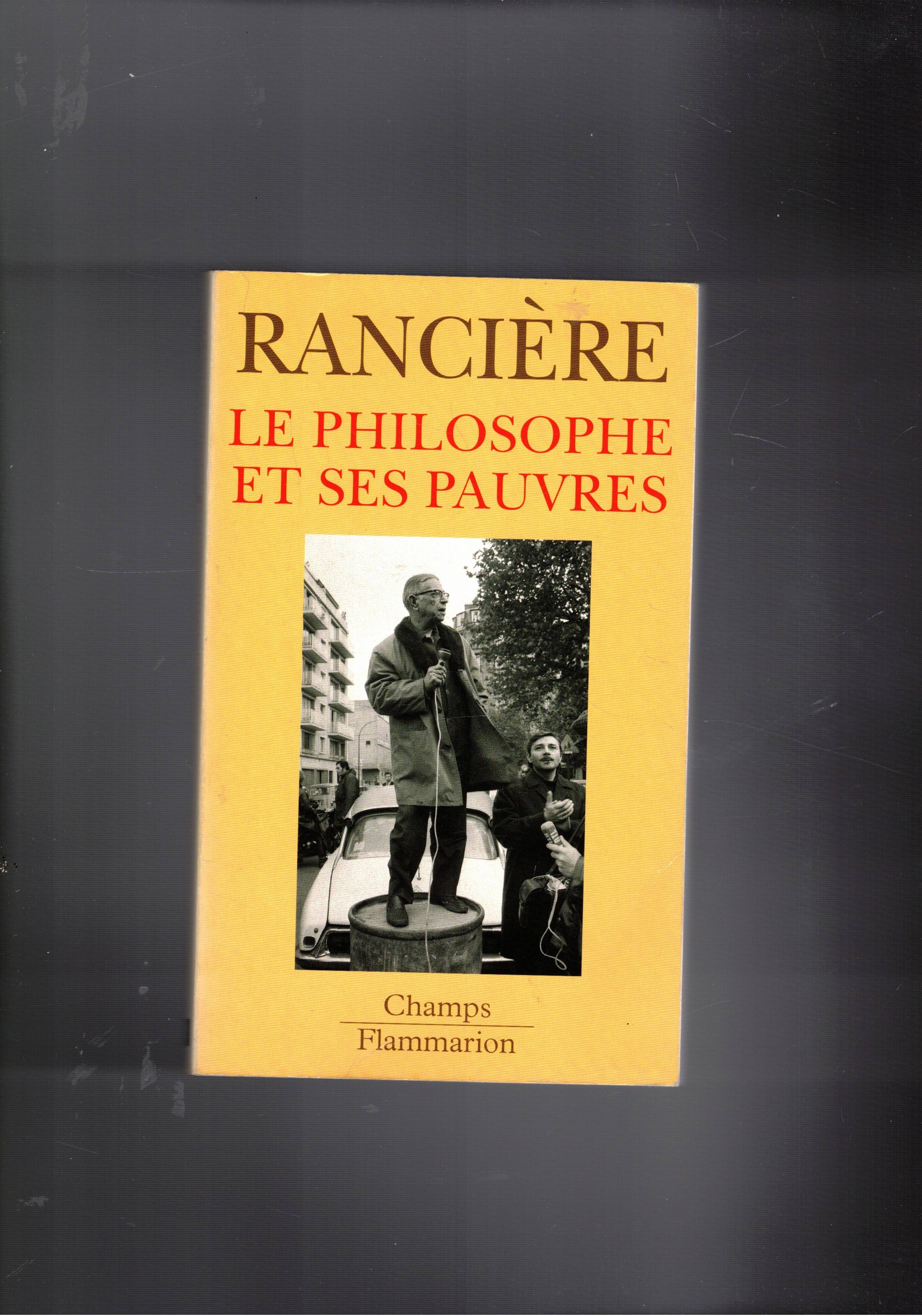 Le philosophie et ses pauvres.