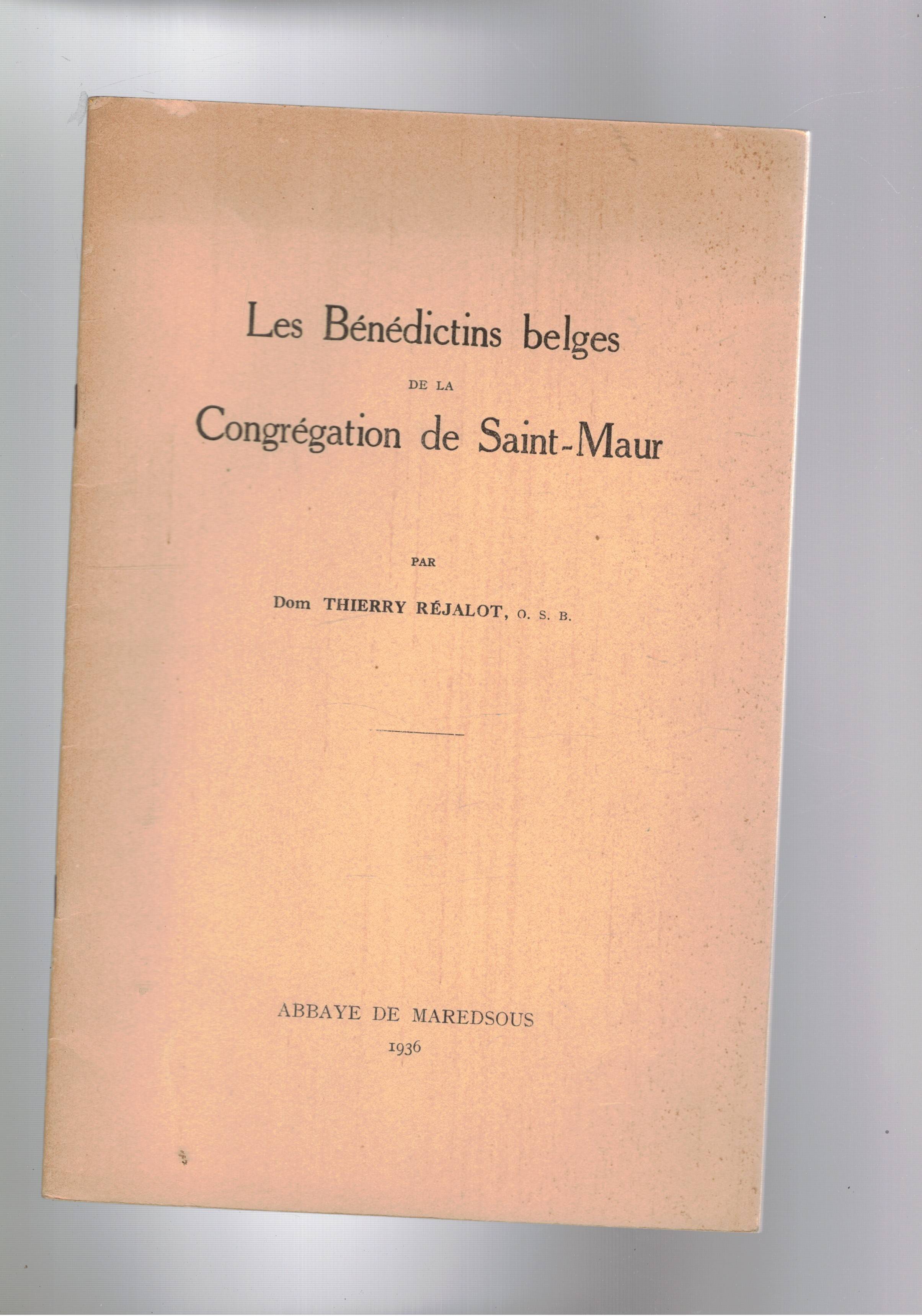Les Bénedectins belges de la Congregation de Saint-Maur.