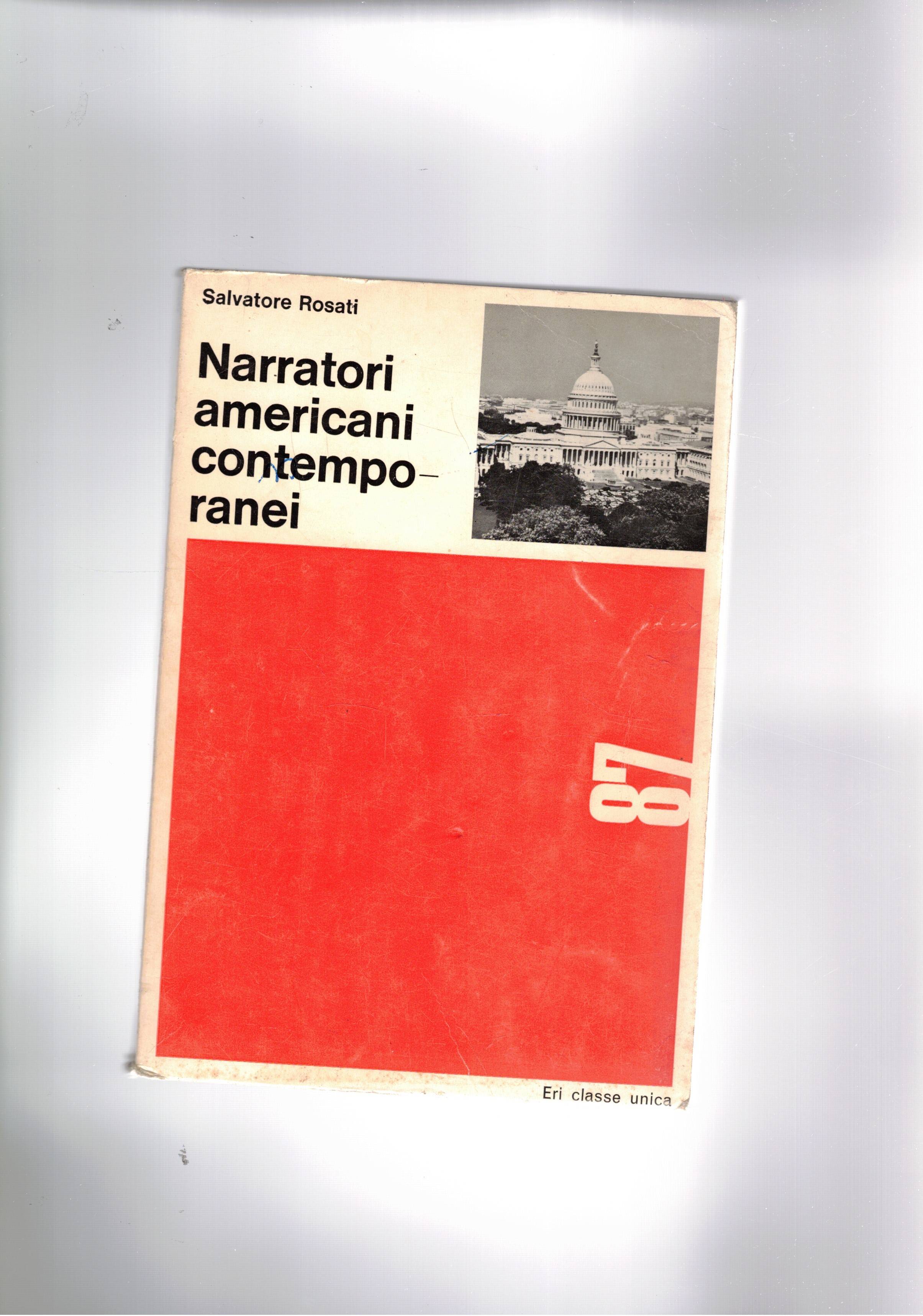 Narratori americani contemporanei. Coll. Classe unica.