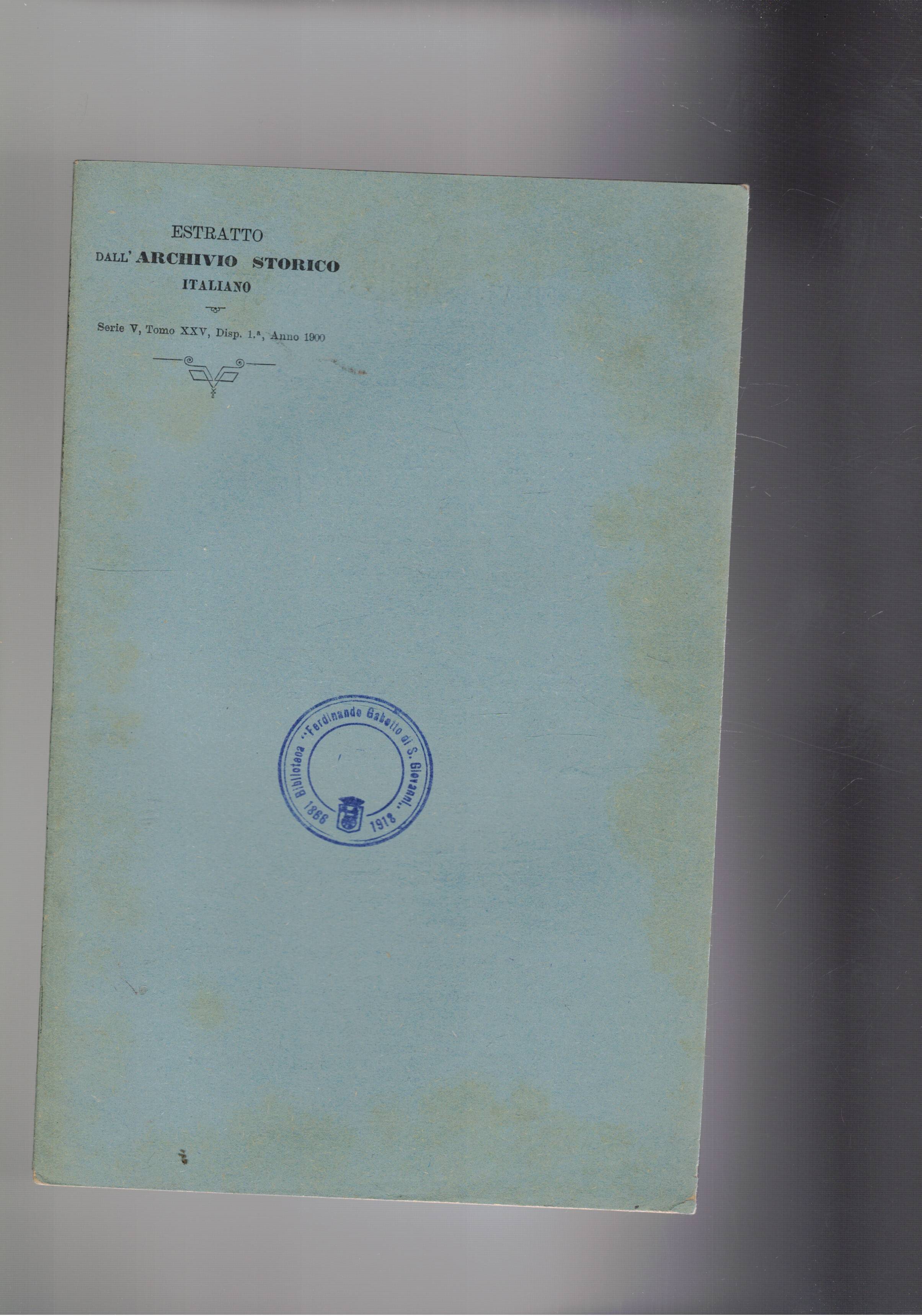 Note e documenti su Luigi II e Lodovico Sforza.