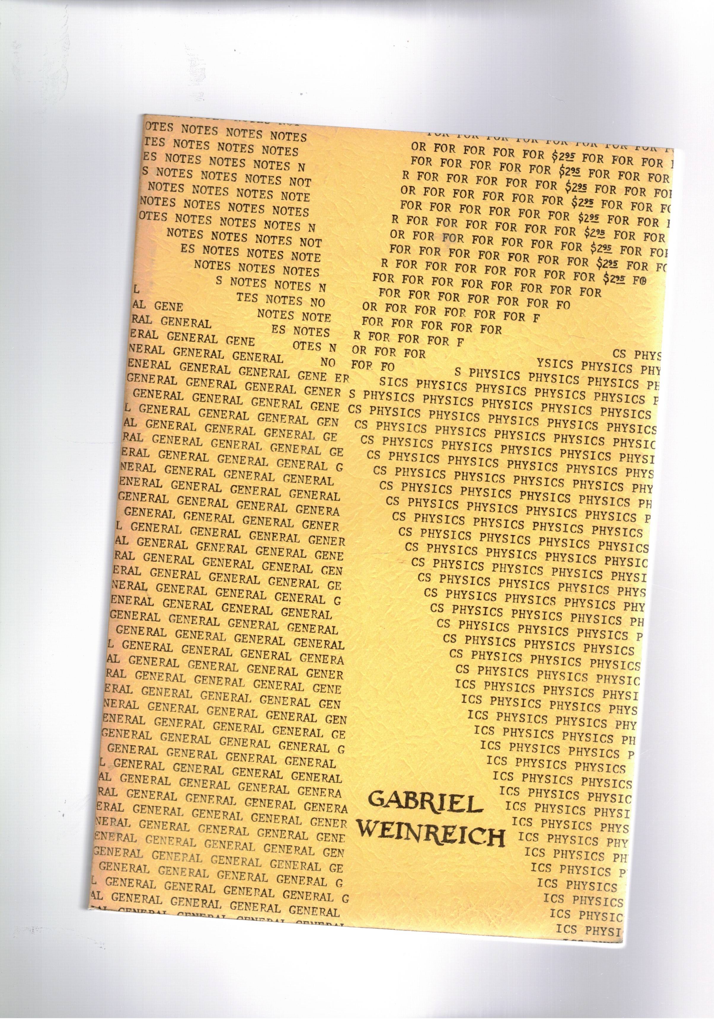 Notes for general physics.