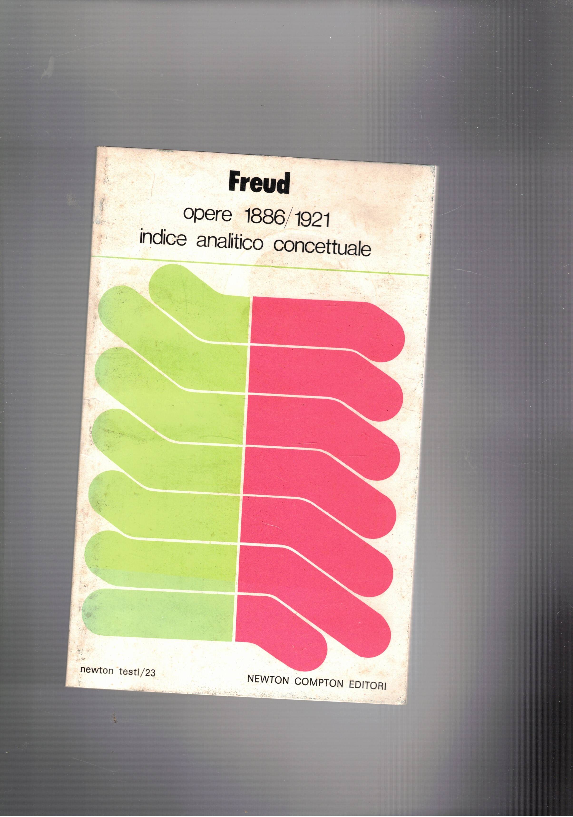 Opere 1886-1921. Indice analitico concettuale. n° 23 della collana.