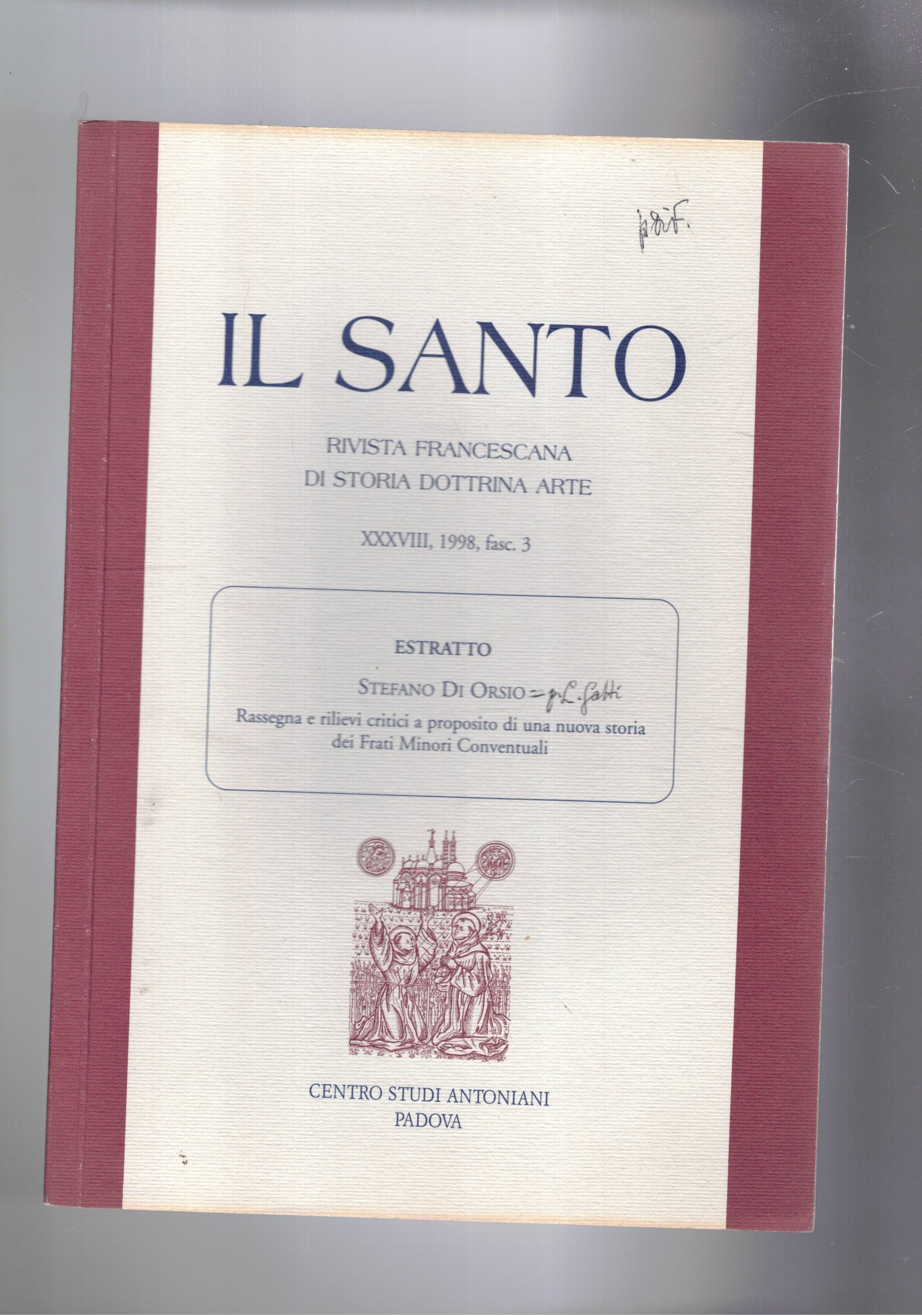 Rassegna e rilievi critici a proposito di una nuova storia …