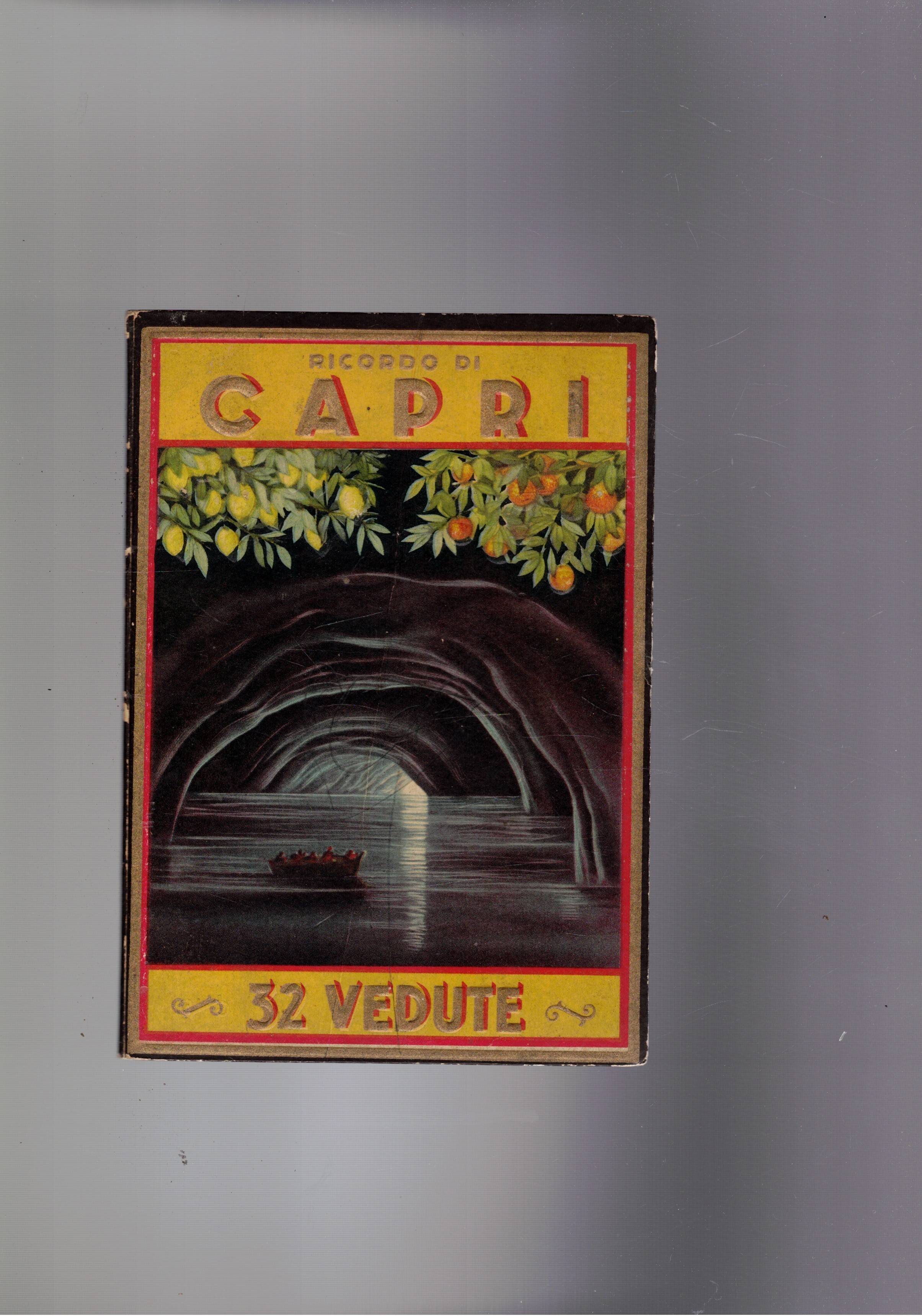 Ricordo di Capri. 32 vedute.
