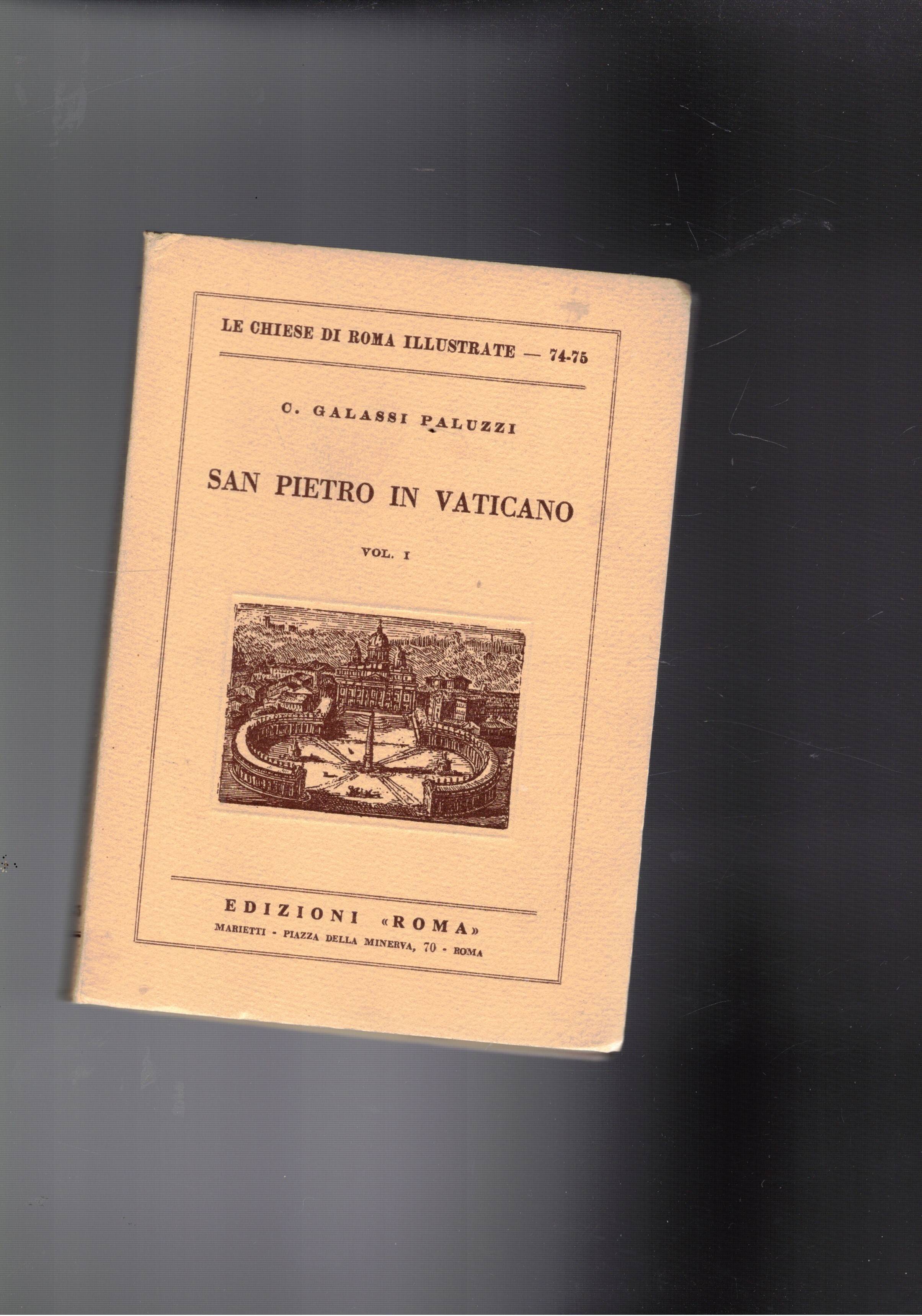 San Pitro in Vaticano. vol. I° e numero doppio della …