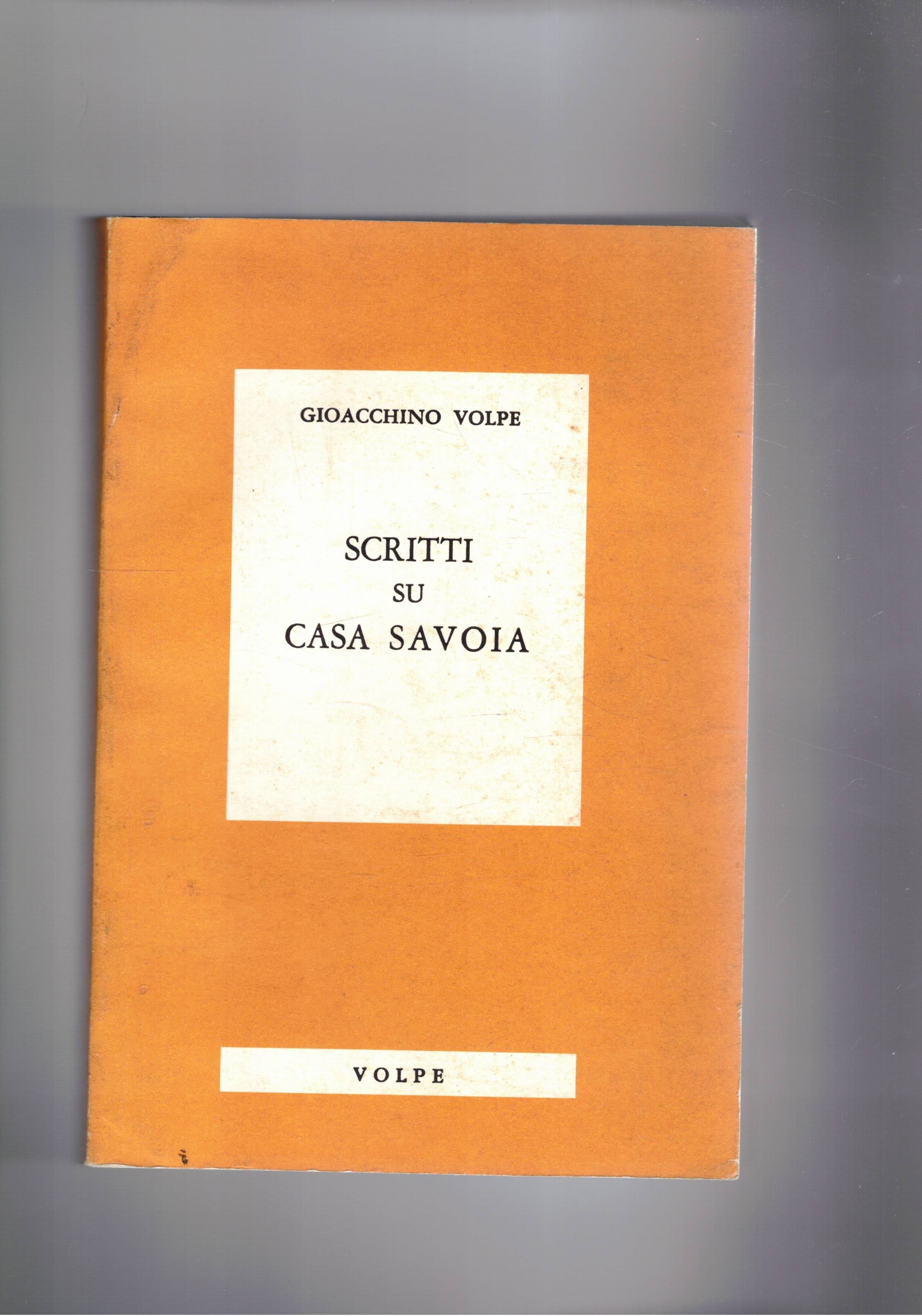 Scritti su casa Savoia.