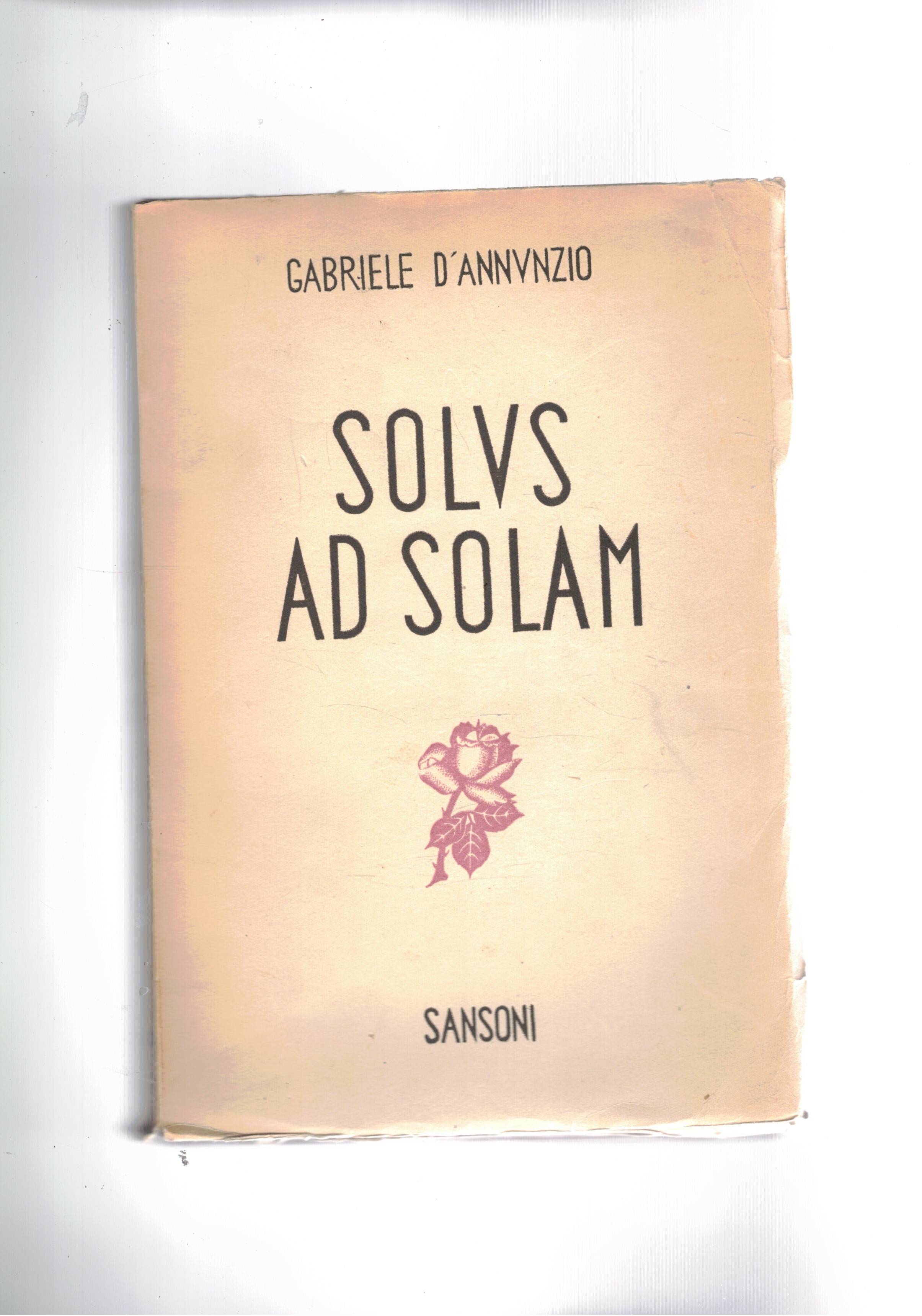 Solus Ad Solam.