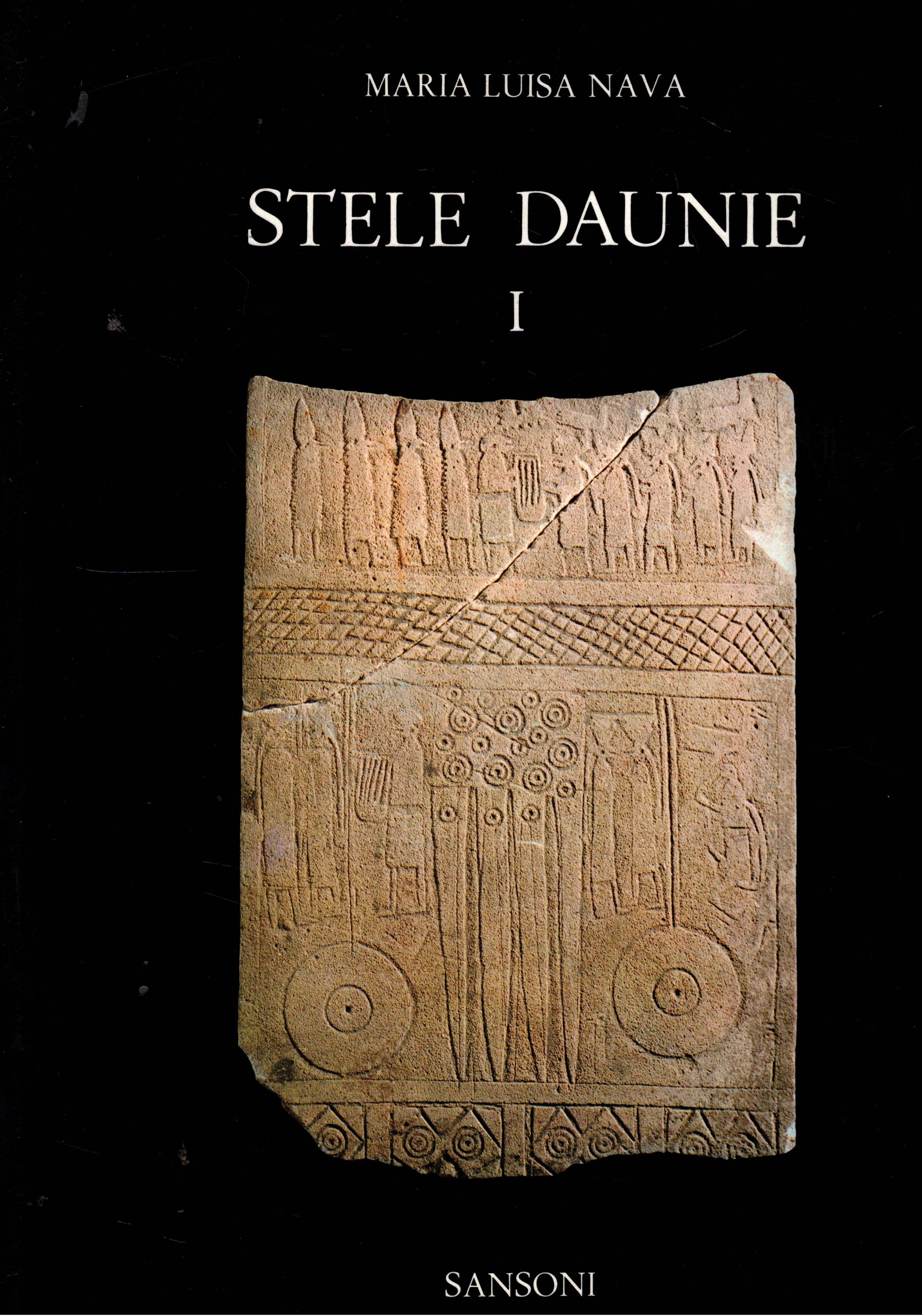 Stele daunie. Vol. I° testo e tavole.