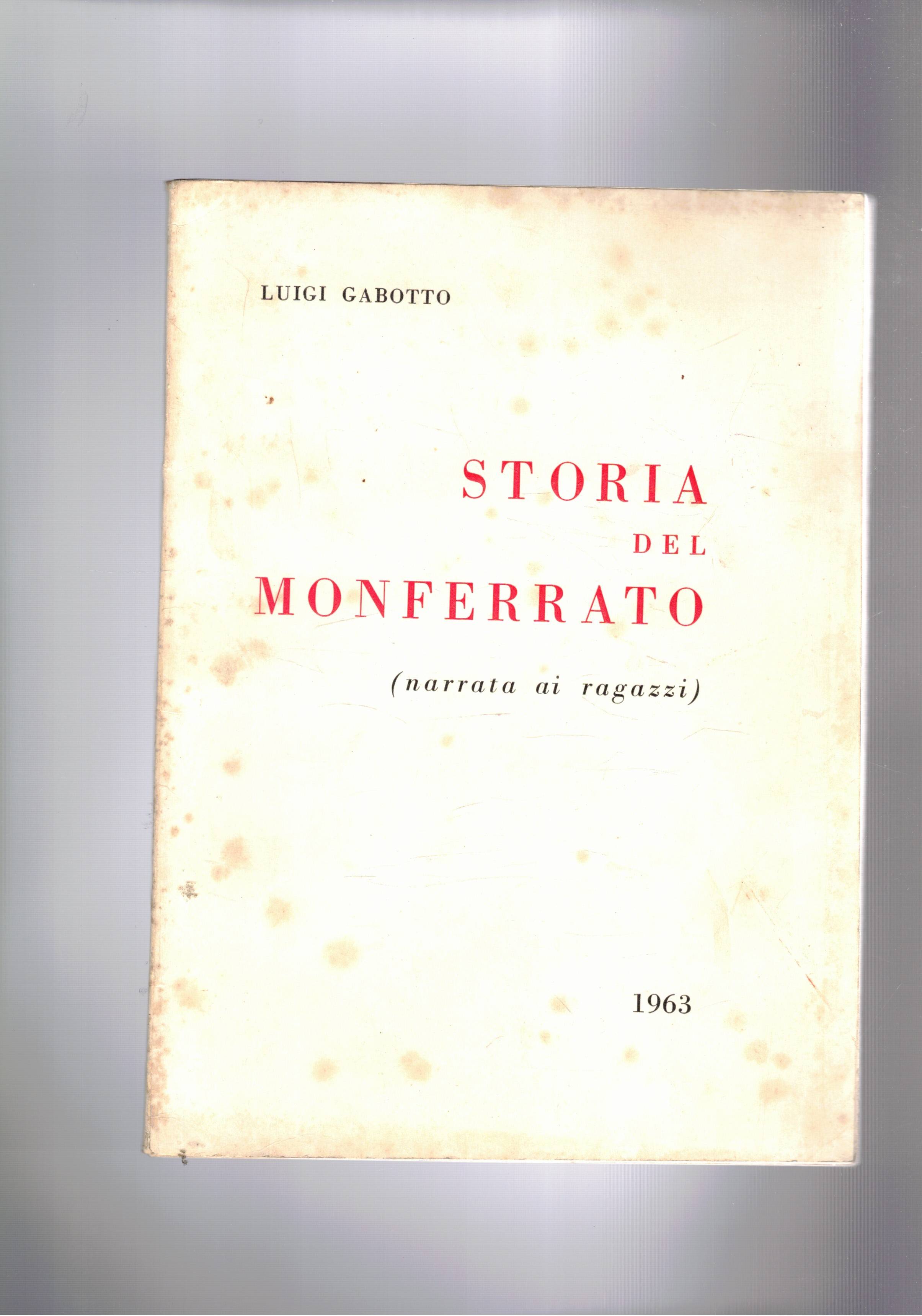 Storia del Monferrato (narrata ai ragazzi).