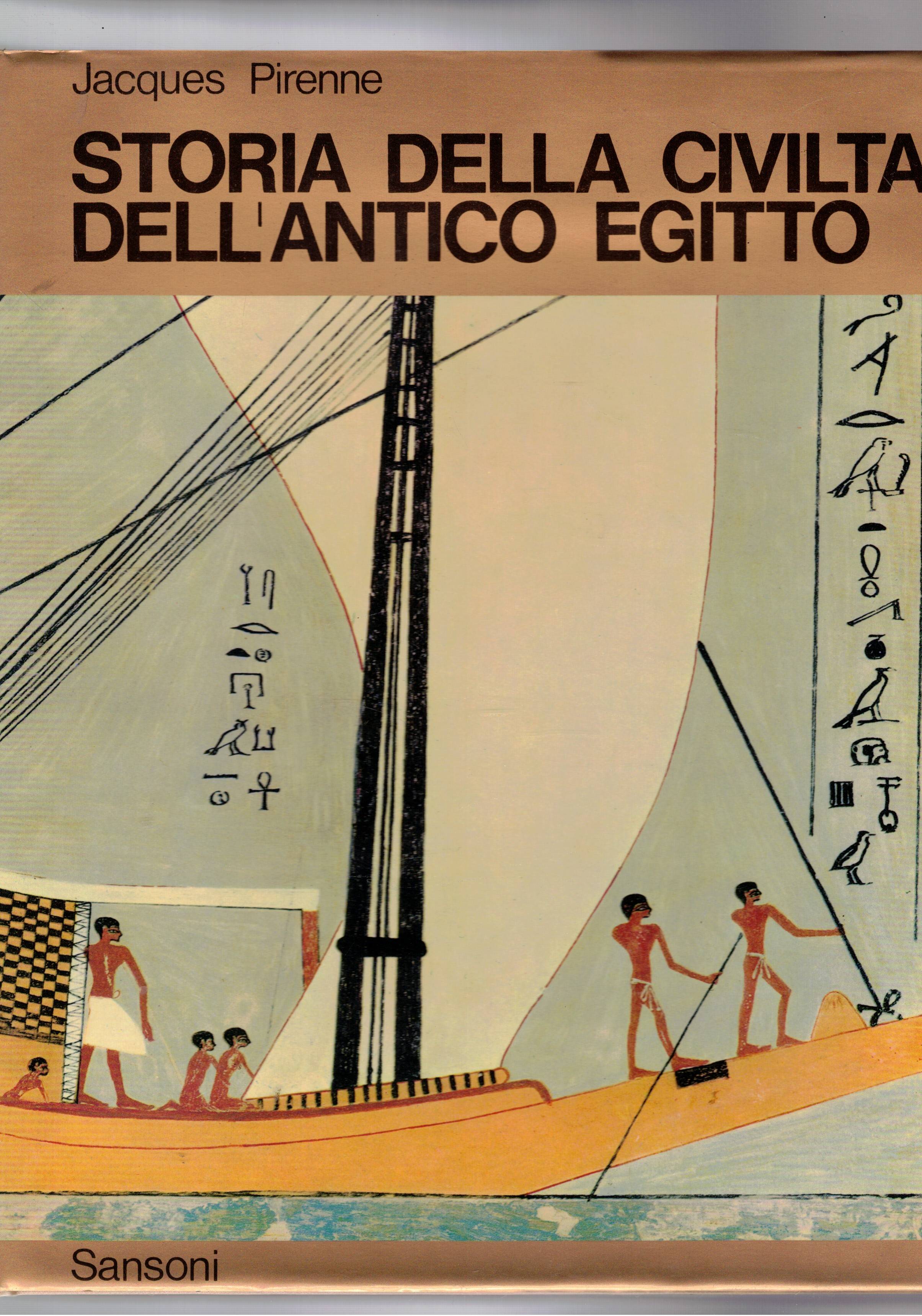 Storia della civiltà dell'antico Egitto. Vol. I-III.