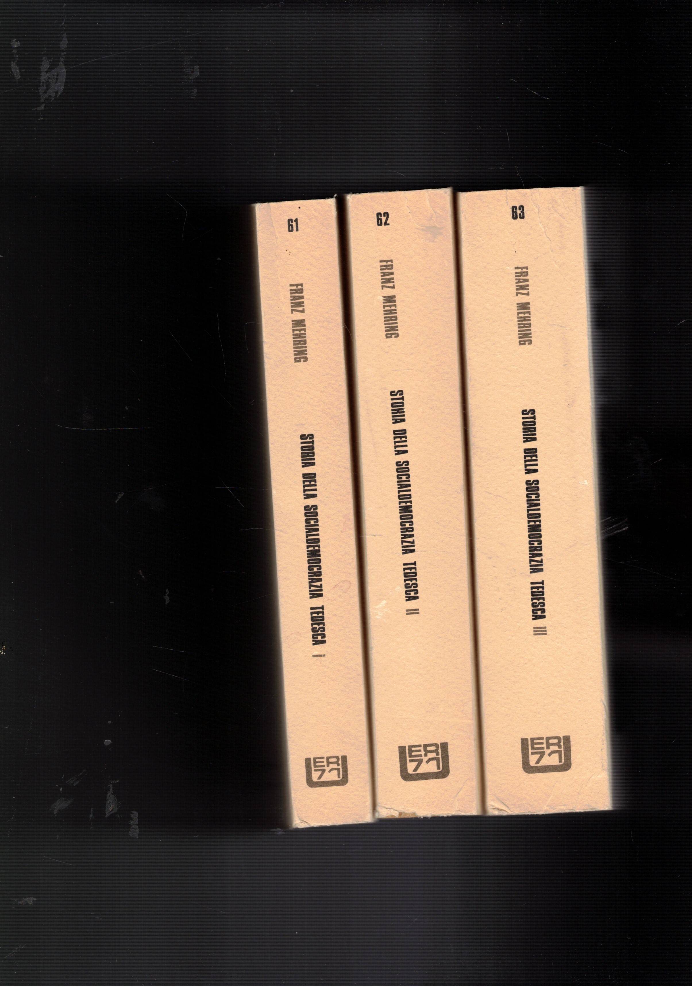 Storia della socialdemocrazia tedesca vol. I-III.