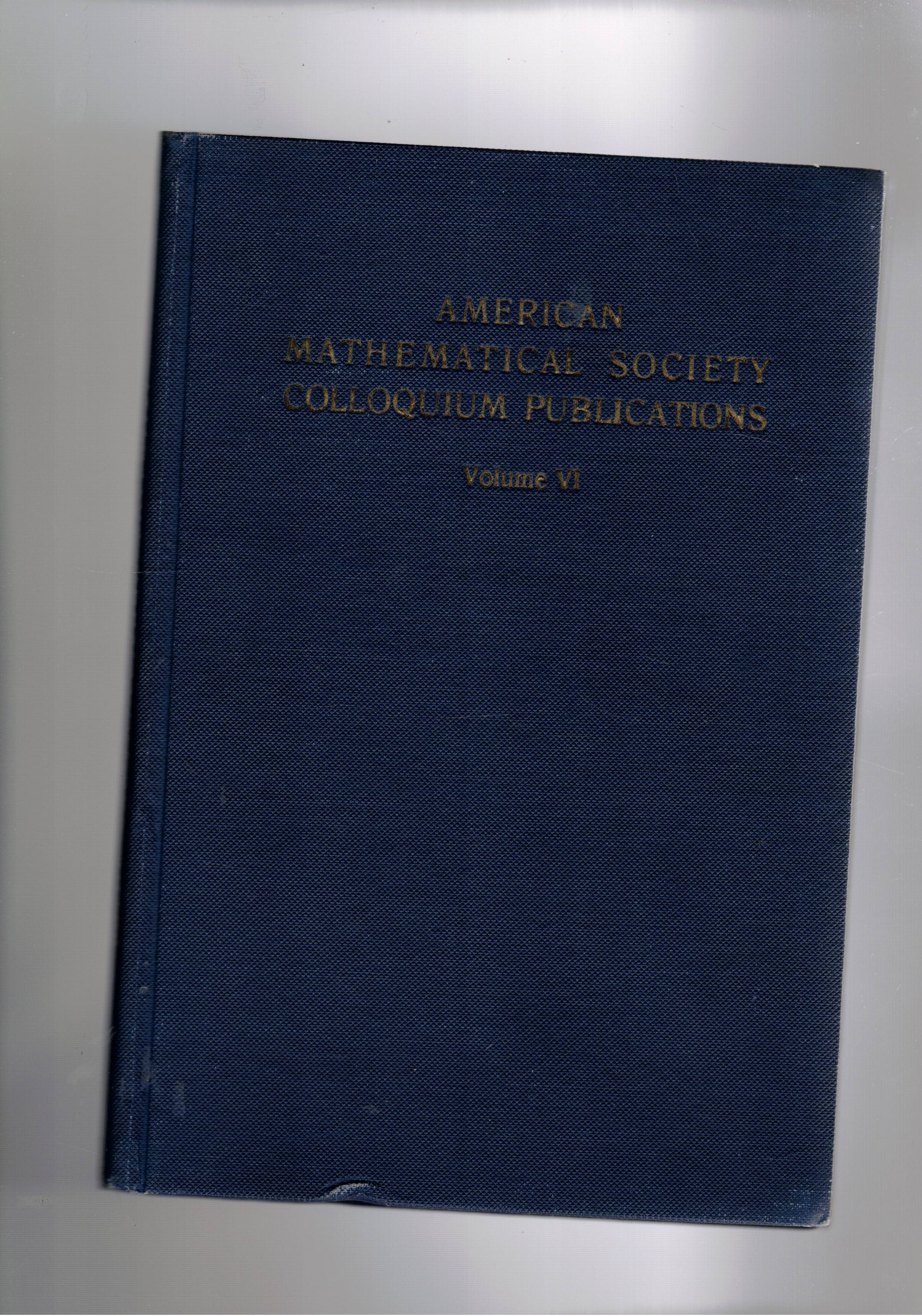 The logarithmic potential discontinuous dirichlet and Neumann poblems. Vol. VI …