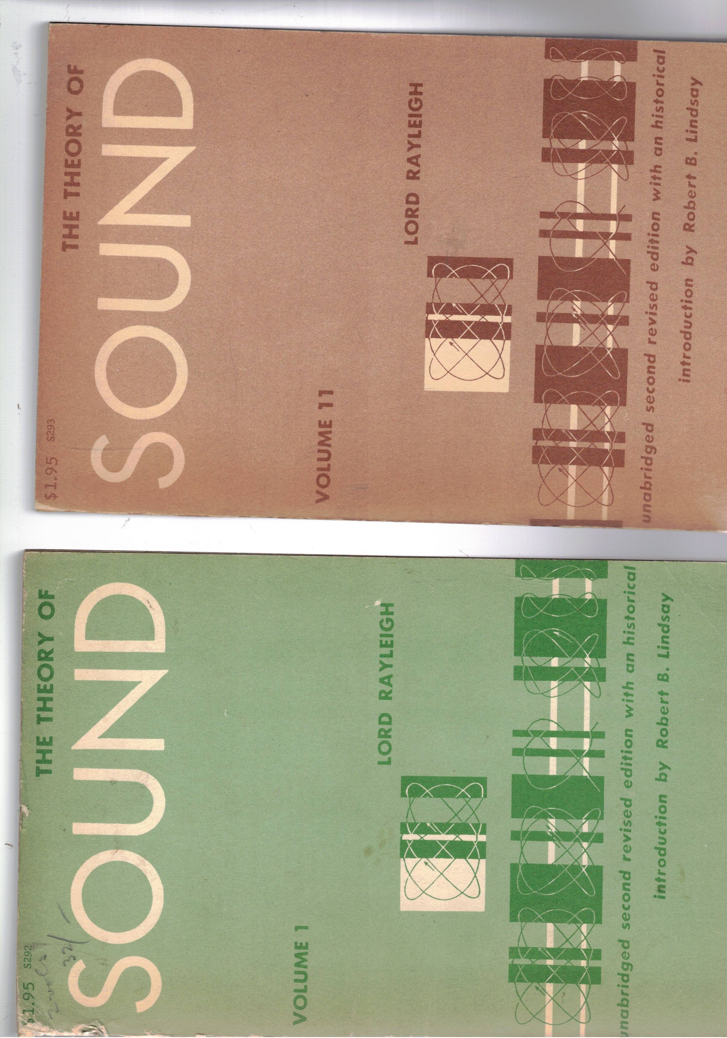 The theory of sound. With a historical introduction by Robert …