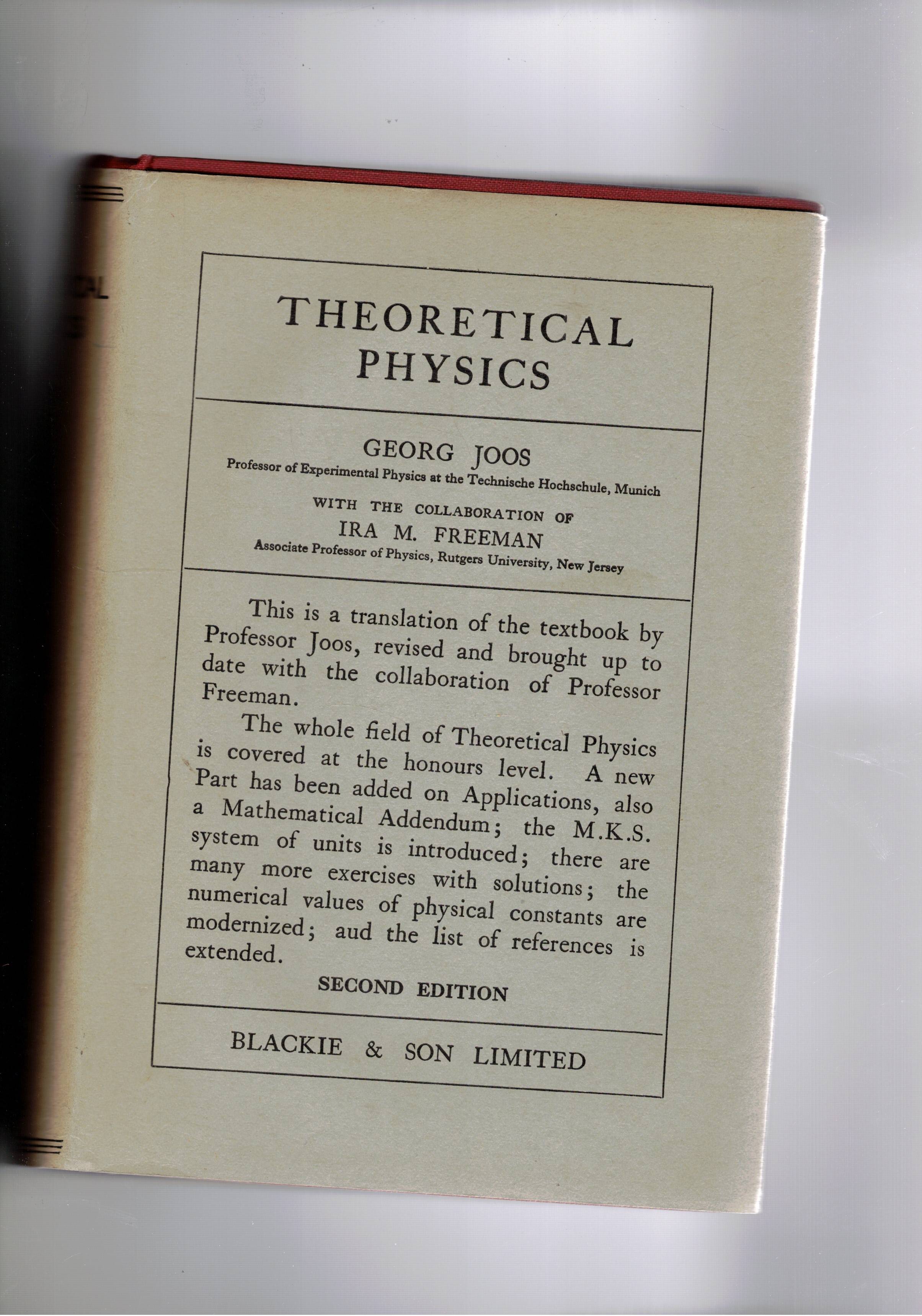 Theorical Physics. Second edition.