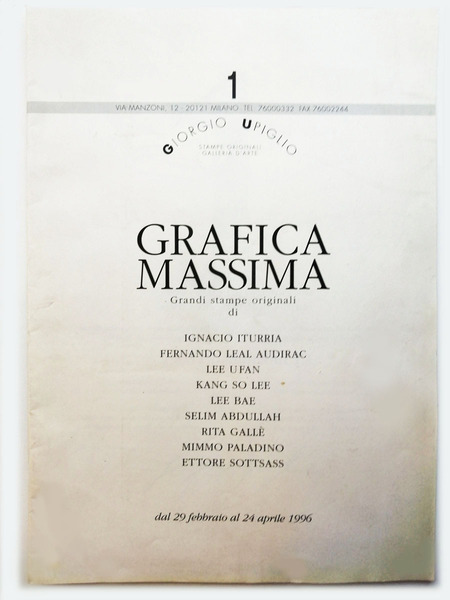 Grafica Massima. Grandi stampe originali di Ignacio Iturria - Fernando …