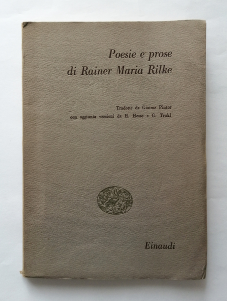 Poesie e prose di Rainer Maria Rilke