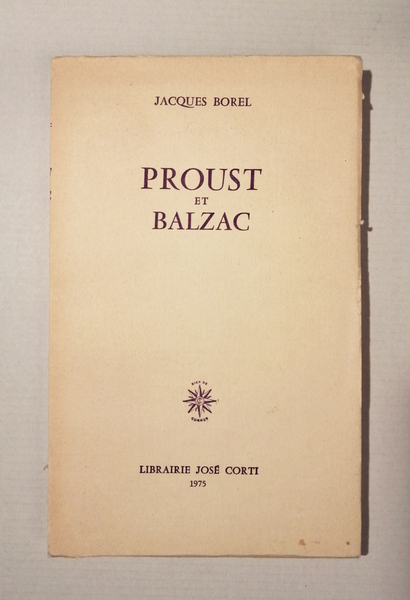 Proust e Balzac