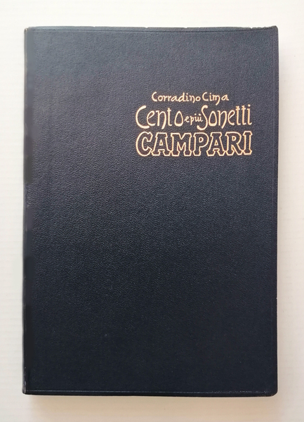 Cento e piu sonetti Campari autografi di Corradino Cima. Nel …