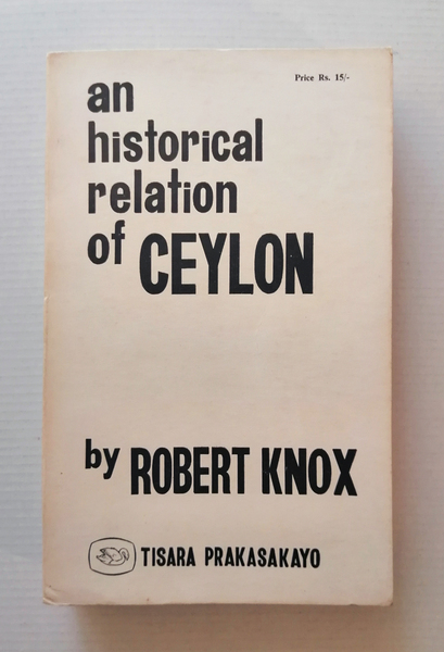 An Historical Relation of Ceylon
