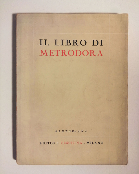 Il libro di Metrodora. Sulle malattie delle donne e il …