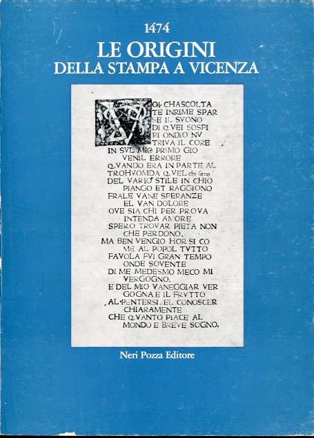 1474. Le origini della stampa a Vicenza.