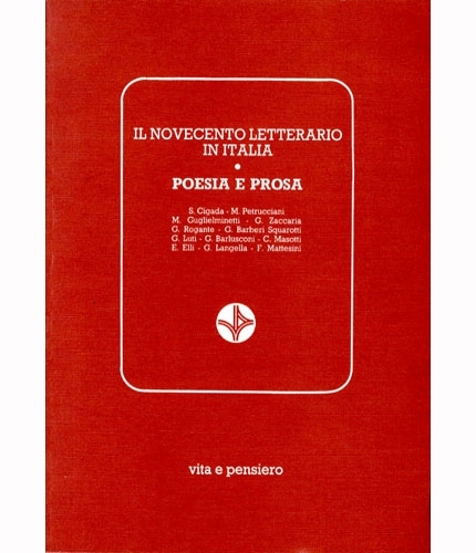 Il Novecento letterario in Italia. Poesia e prosa.