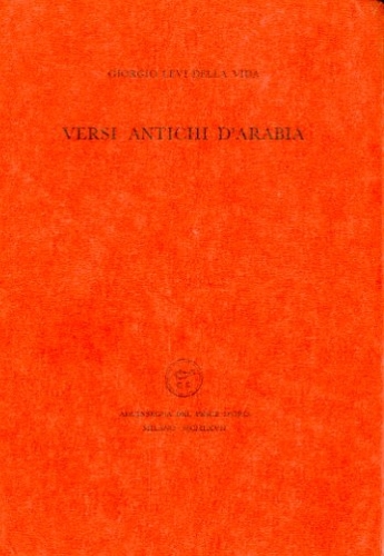 Versi antichi d'Arabia.