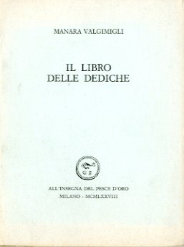 Il libro delle dediche.